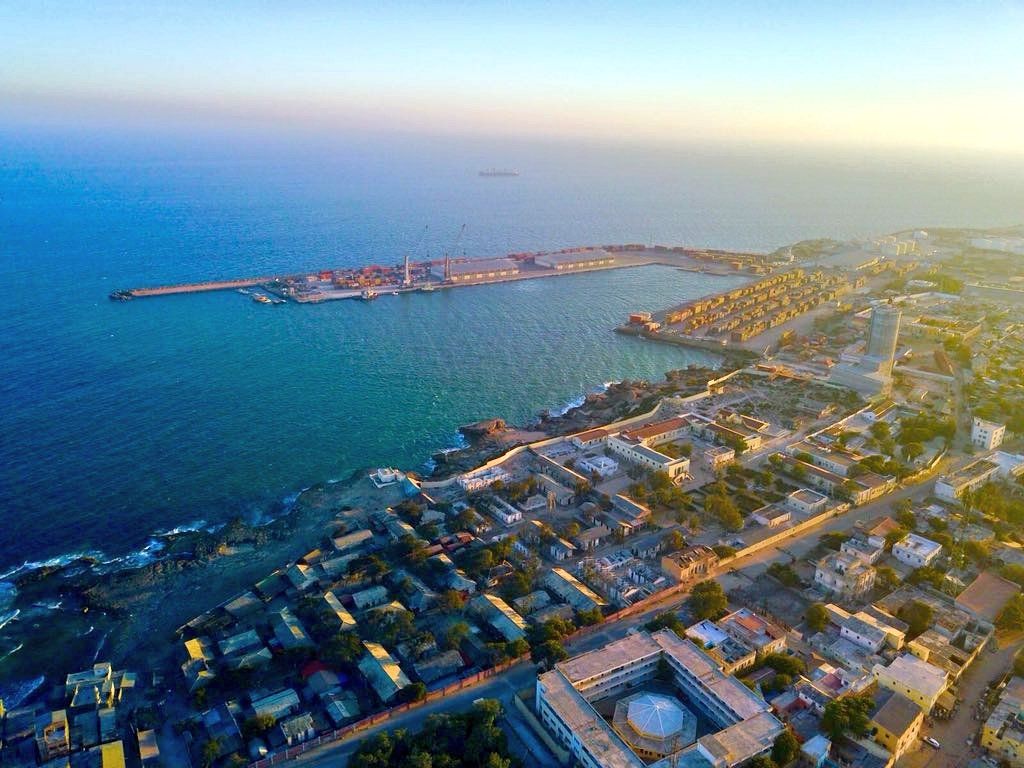 1024x768 IMAGES: Sunrise over Mogadishu, Somalia