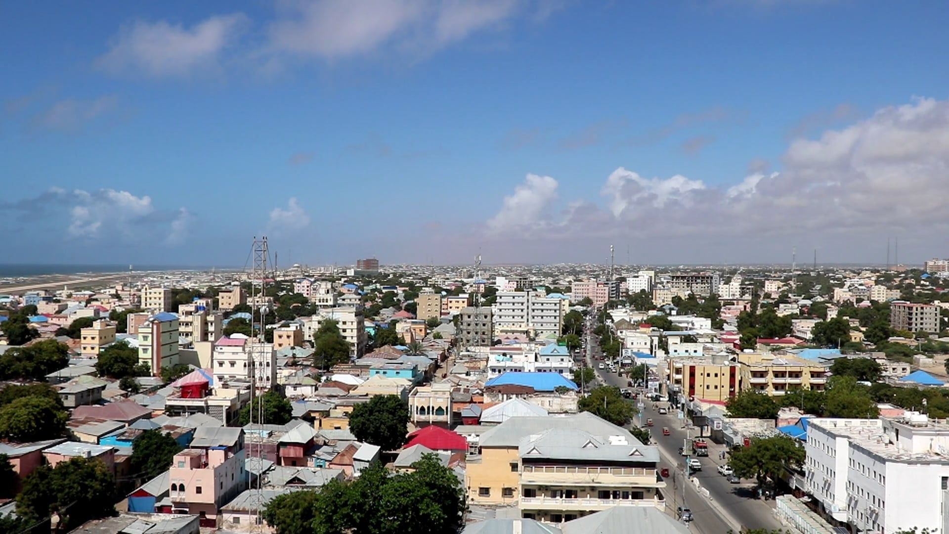 1920x1080 Aerial Footage of A City