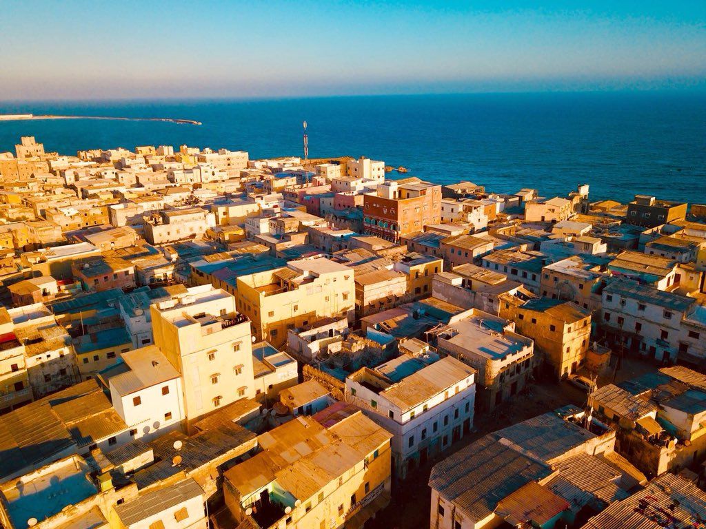 1024x768 IMAGES: Sunrise over Mogadishu, Somalia
