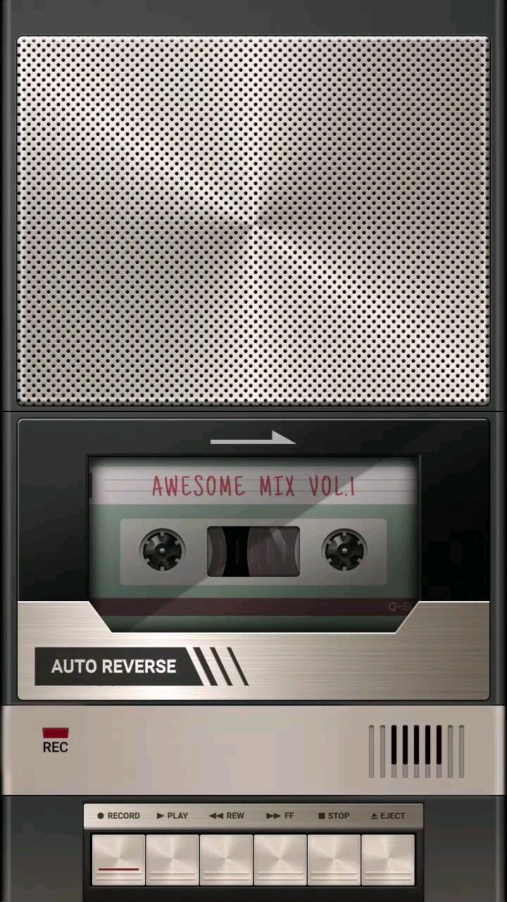 720x1280 Retro iPhone Wallpaper: Awesome Mix Vol 1. Classic cassette design, Diy retro decor ideas, How to use vintage cassette players