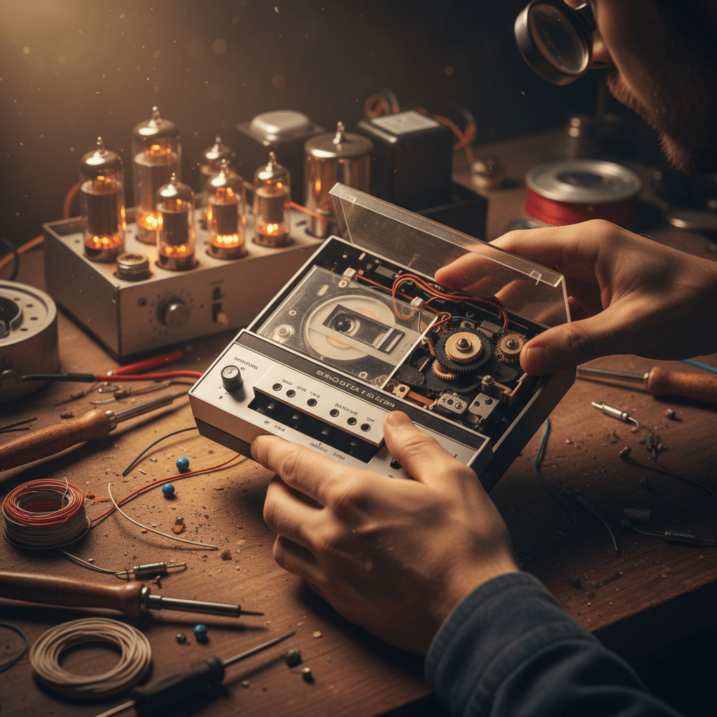 1024x1024 Is That Vintage Cassette Deck Worth Repairing? A Practical Guide