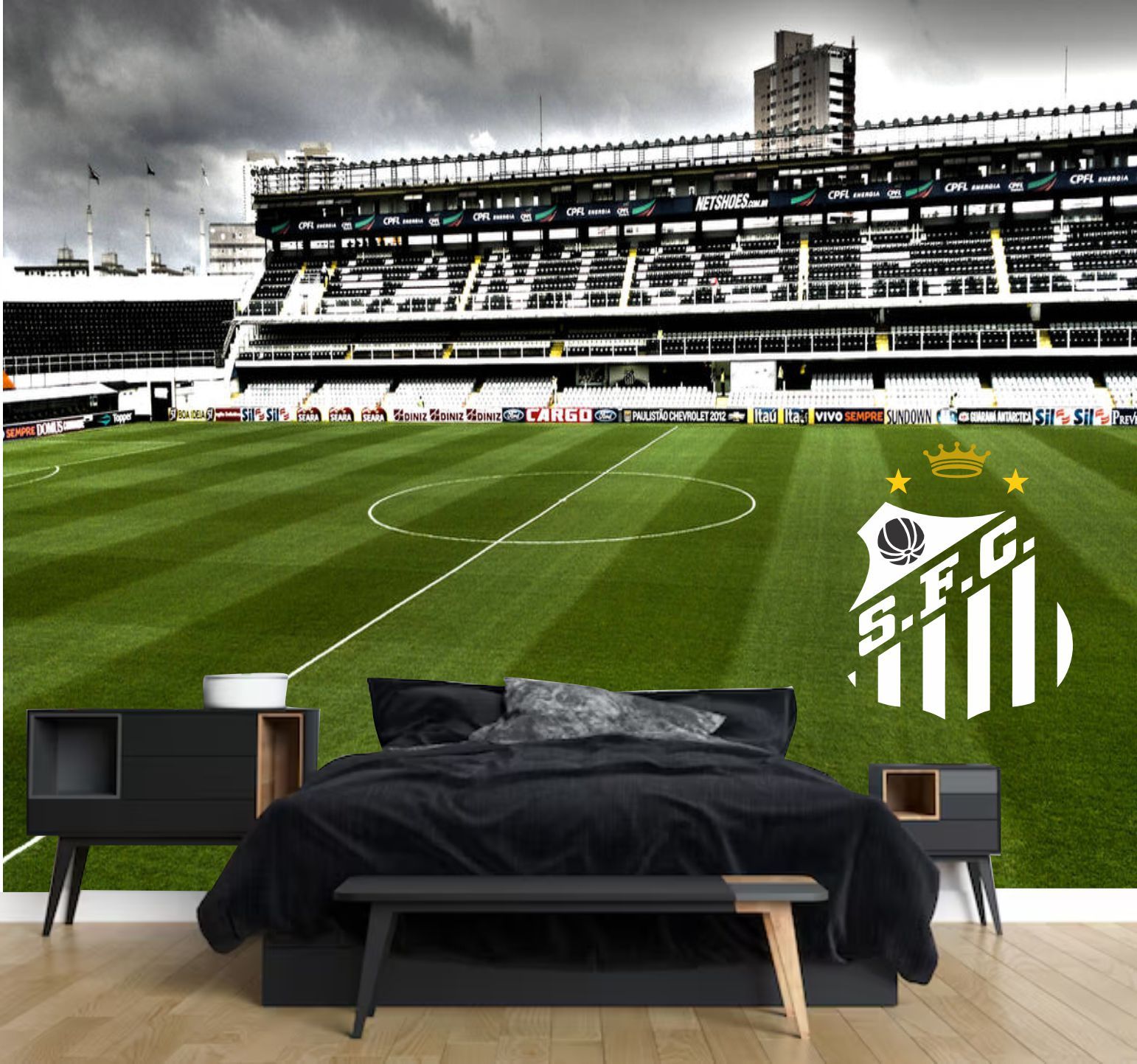 1542x1443 PAPEL DE PAREDE SANTOS FUTEBOL Vila Belmiro