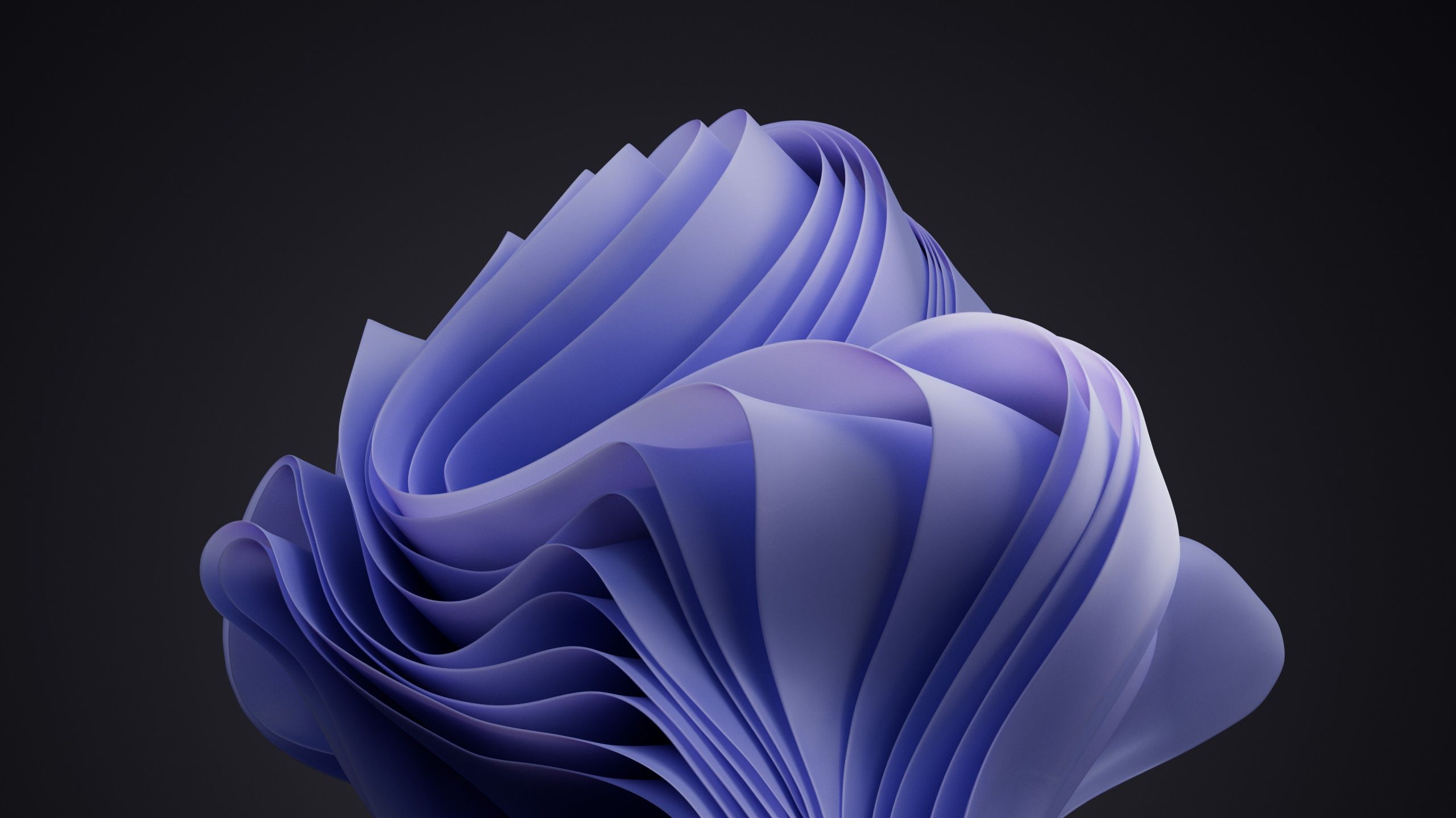 2560x1440 Windows 11 Wallpaper 4K, Pantone Dark, Dark background