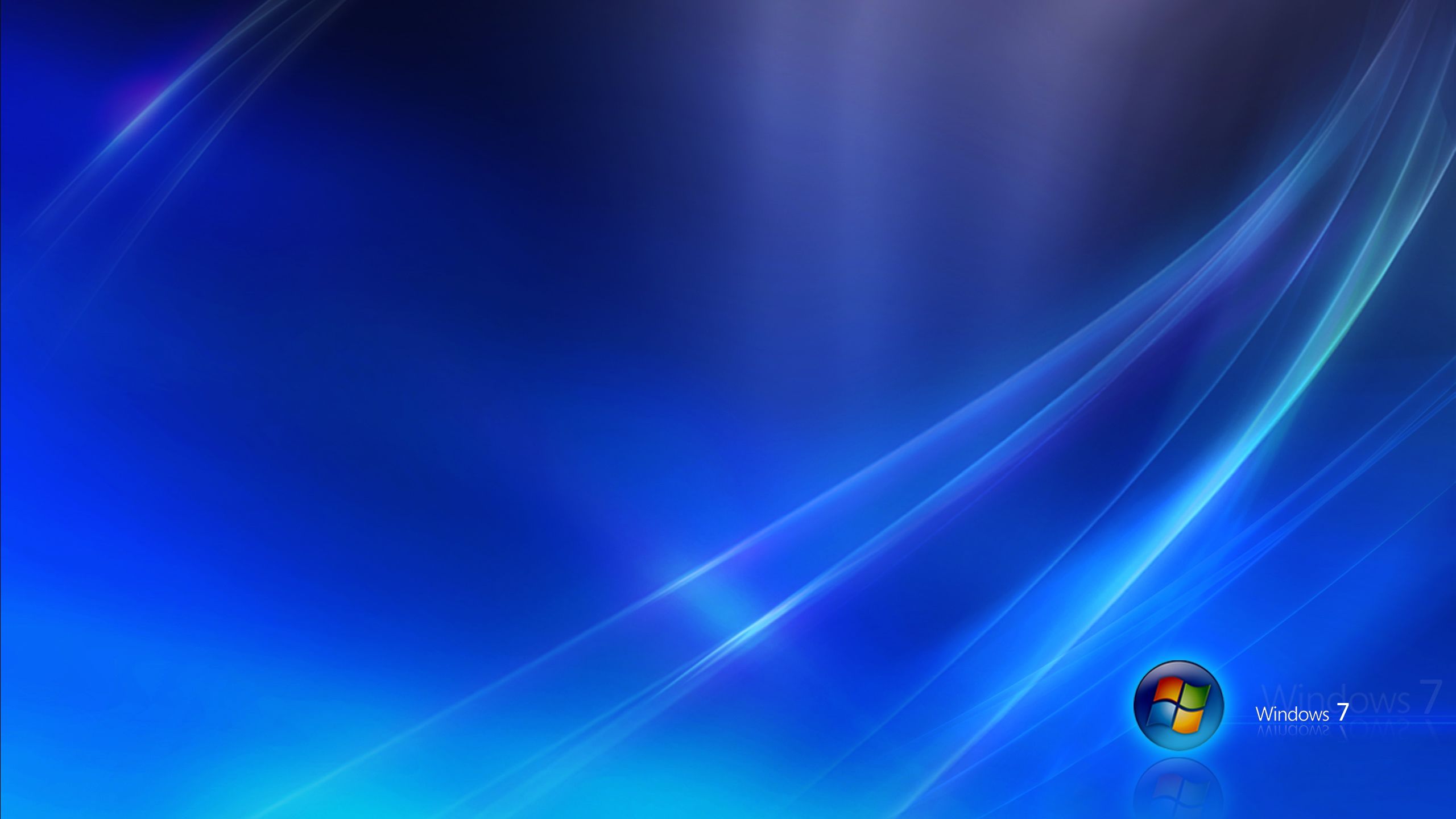 2560x1440 Download Windows 7 Blue Dark, Windows, Blue, Dark Wallpaper in 2560x1440 Resolution