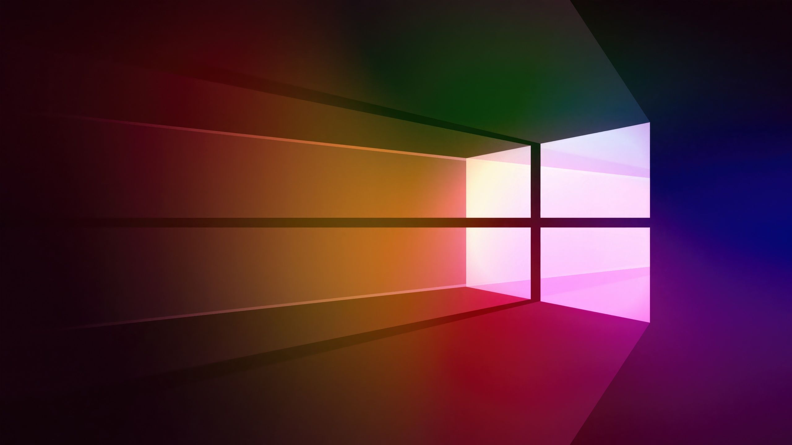 2560x1440 Windows 10 Wallpaper 4K, Colorful background, 5K