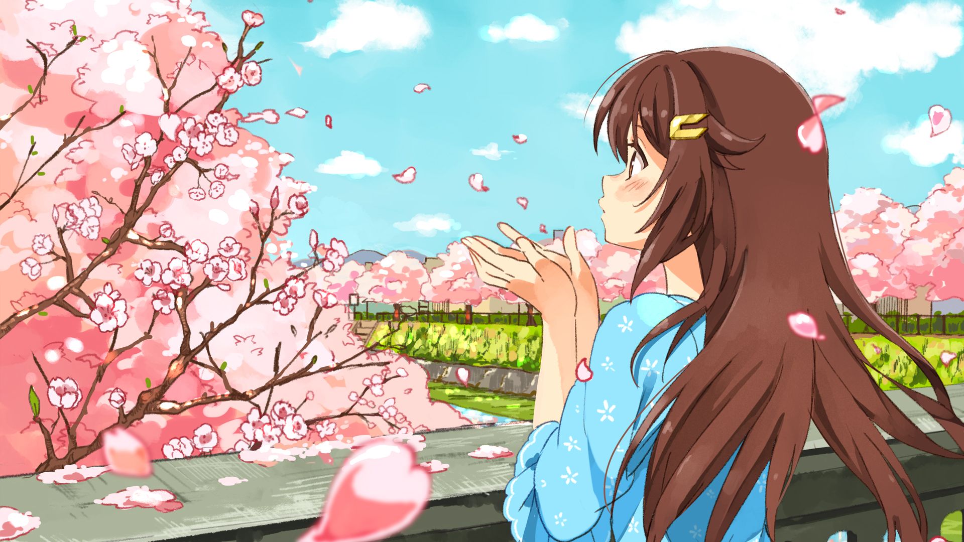 1920x1080 Tokino Sora. by Loveharmonics Anime Image Board
