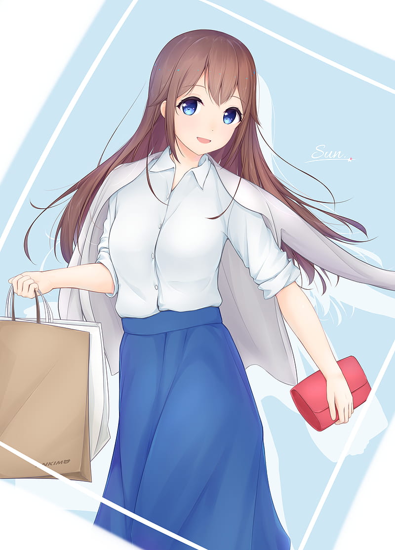 800x1114 Tokino sora, sorach, virtual youtuber, long hair, Anime, HD phone wallpaper