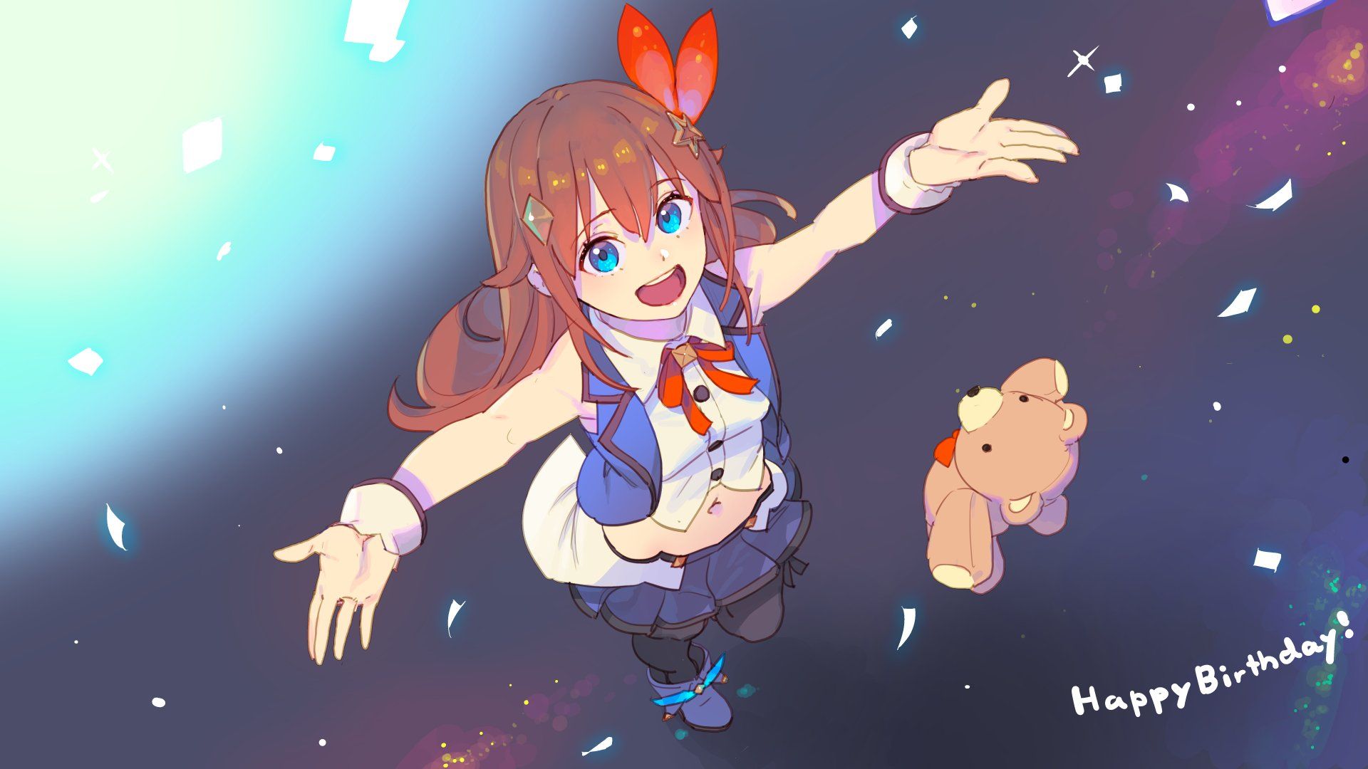1920x1080 Tokino Sora: Celestial Smile