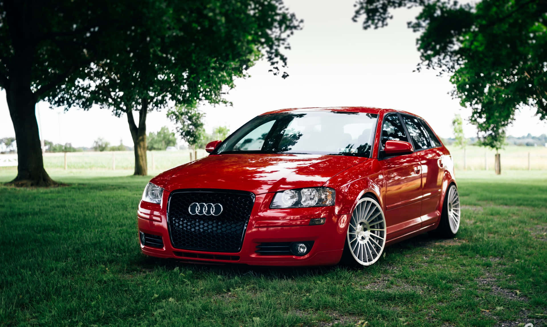 1920x1150 Download Dynamic Audi S3 in motion Wallpaper