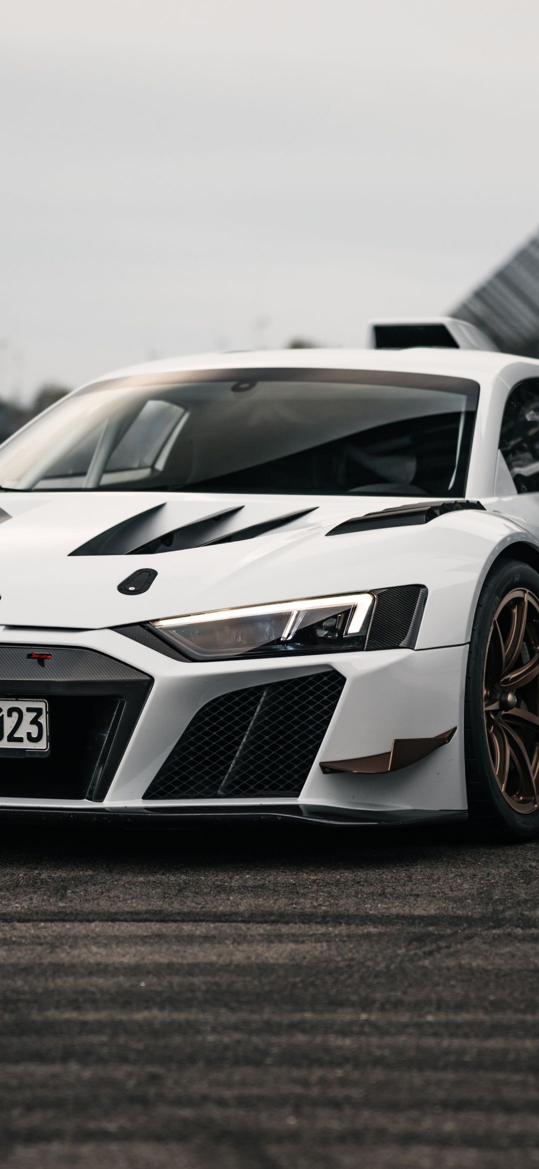 1080x2340 Audi R8 LMS GT2 Wallpaper 4K, Custom tuning, 5K, Race track