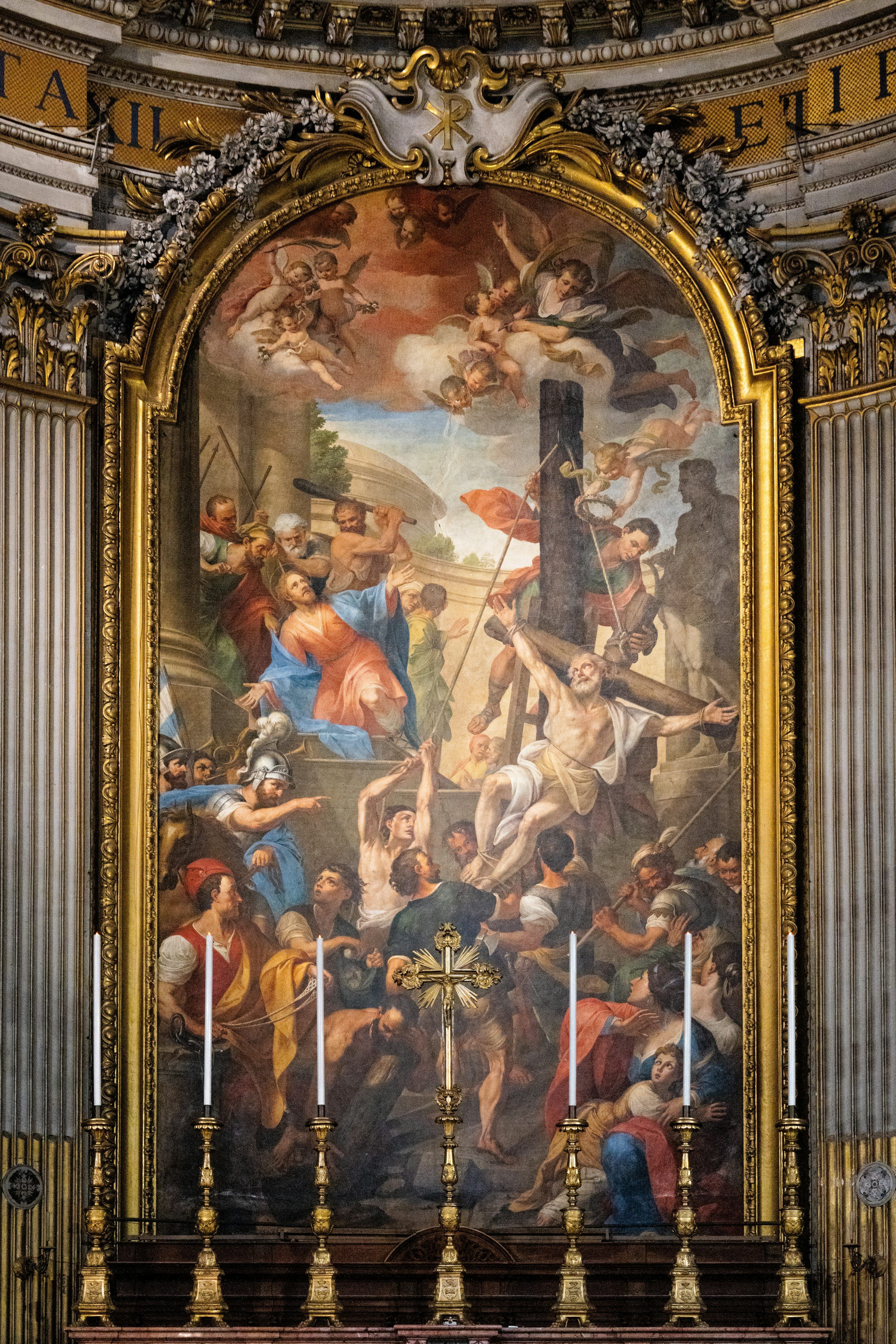 3000x4500 A painting on the wall of a church photo