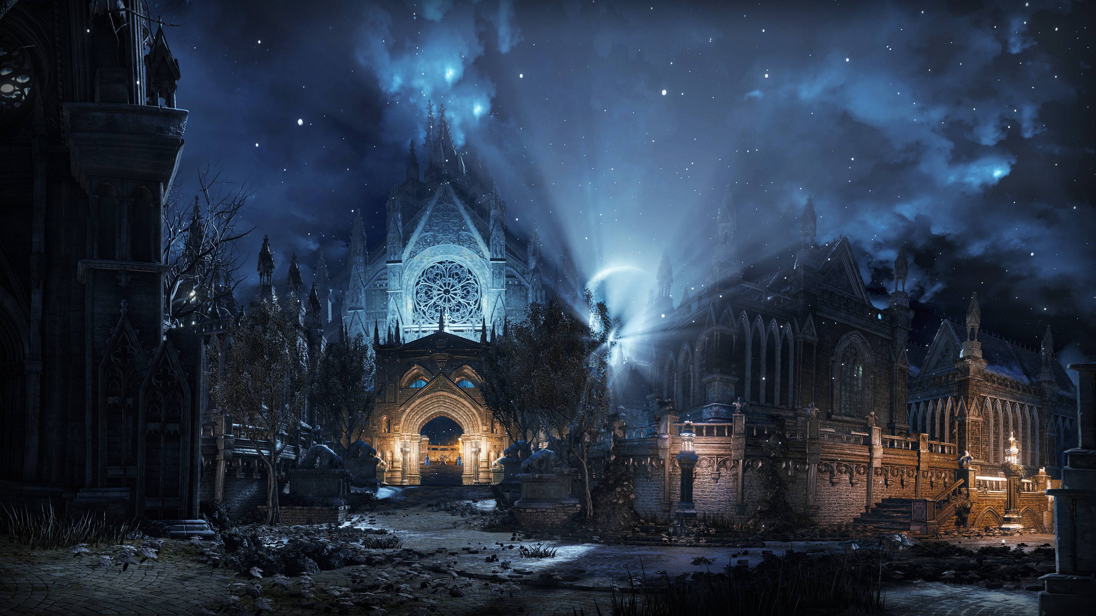 3840x2160 Dark Souls III Church in 4K Ultra HD Wallpaperx2160