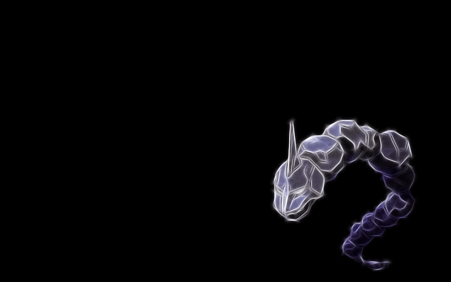 1920x1200 Pokemon Black Background. Onix, Pokemon