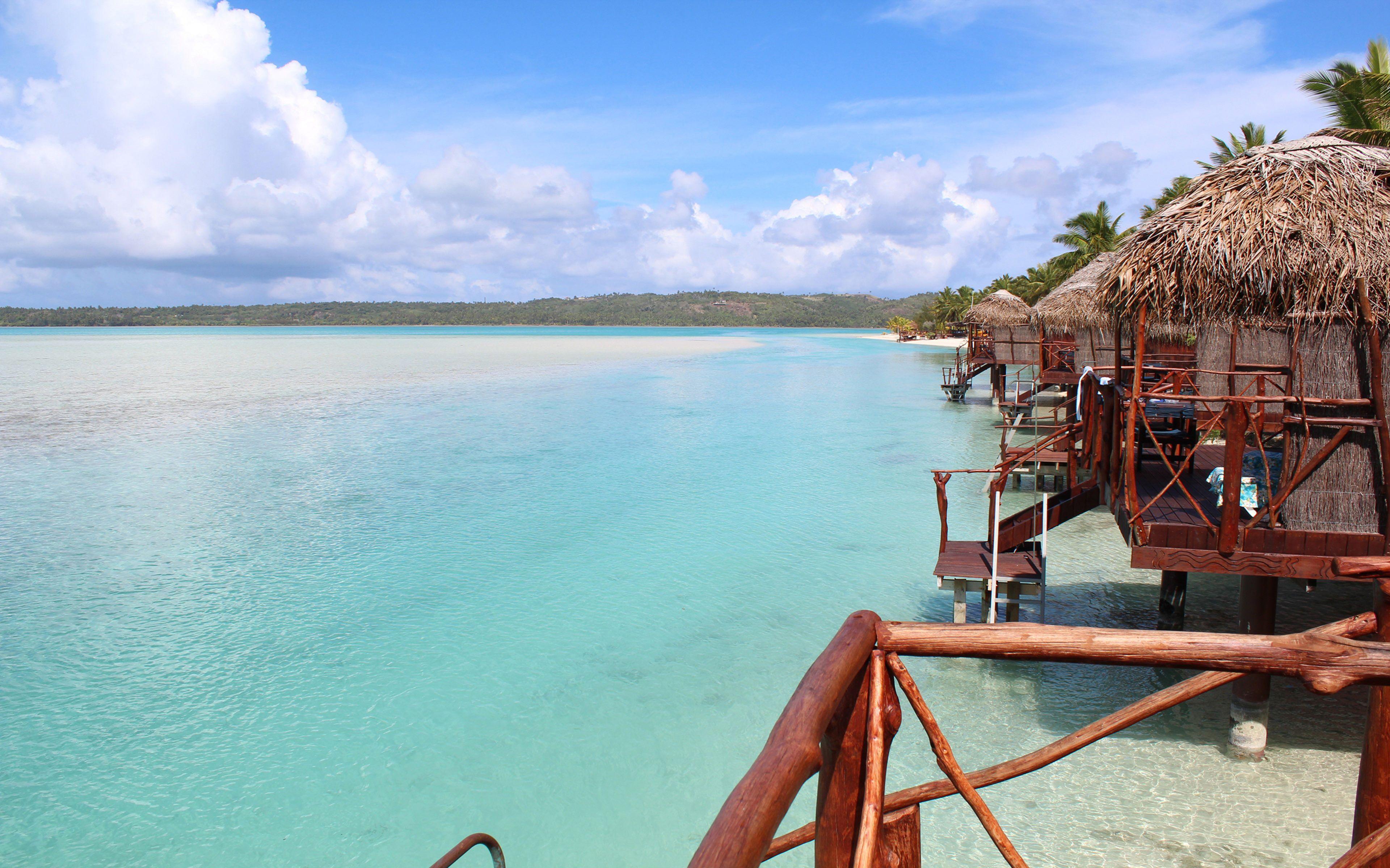 3840x2400 Aitutaki Cook Islands Wallpaper HD :