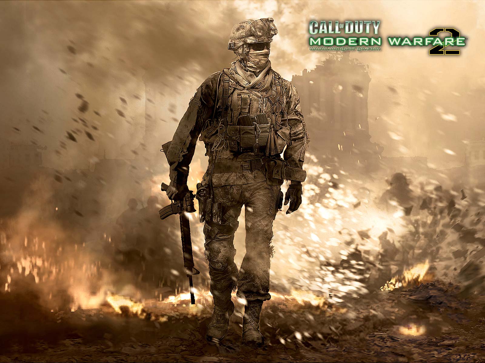 1600x1200 Call Of Duty Modern Warfare 4 Background → Games Gallery