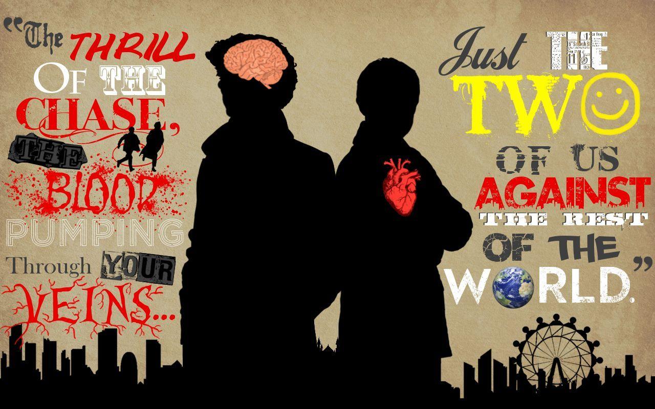 1280x800 The Brain and the Heart- BBC Sherlock WALLPAPER