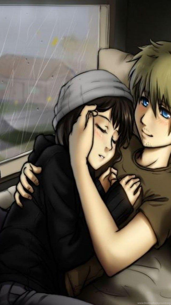 720x1280 Types 12 Cute Love Couple Cartoon Wallpaper Couple Pics