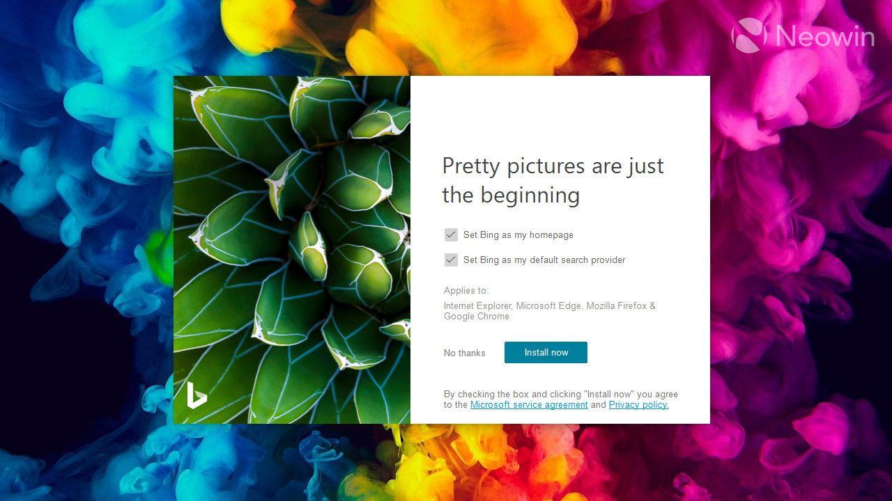 1280x720 New Bing Wallpaper app lets you set Bing's daily image as your desktop wallpaper
