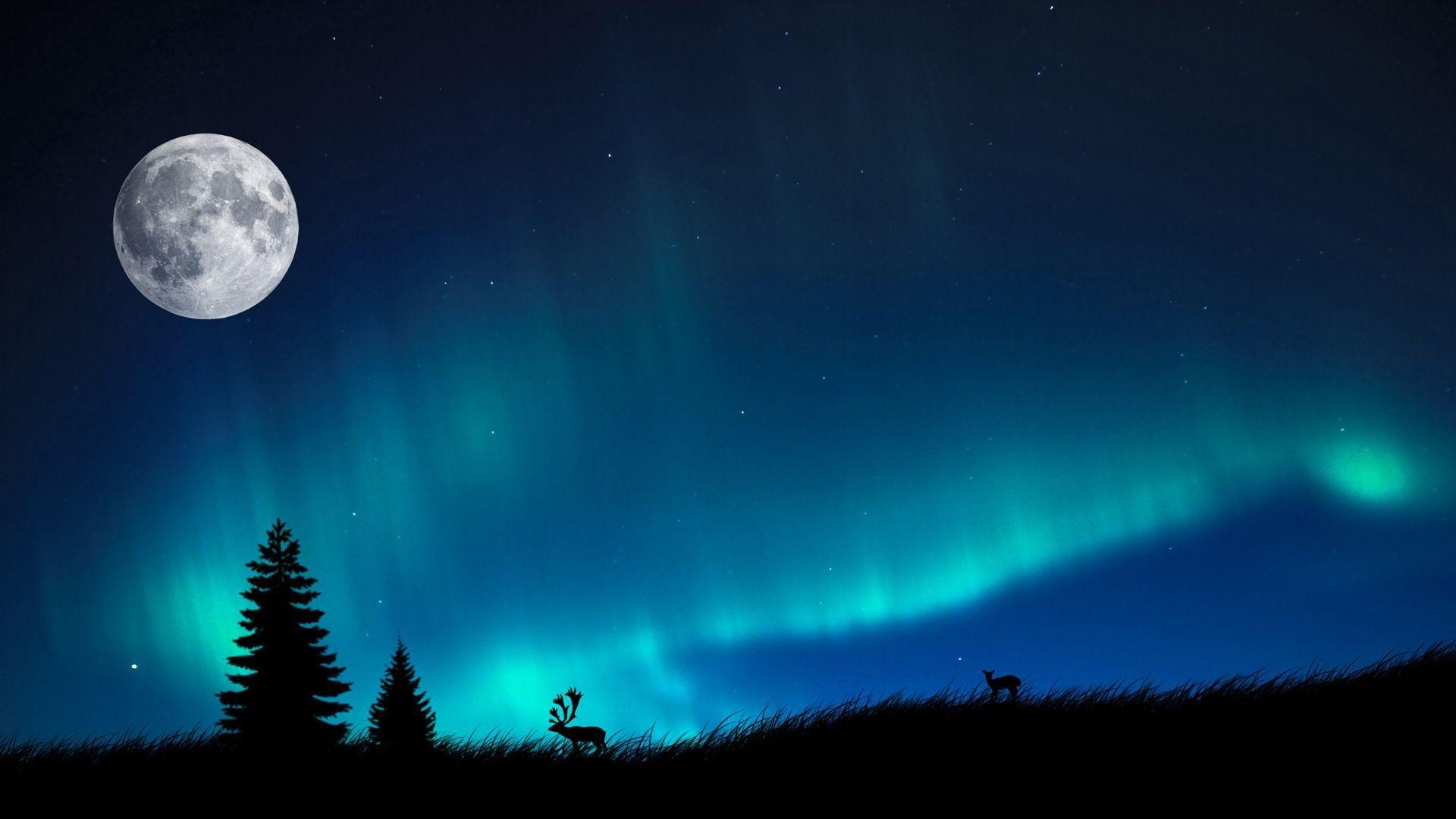 1920x1080 Northern Lights Photo and Picture, RT66 HDQ Cover Wallpaper