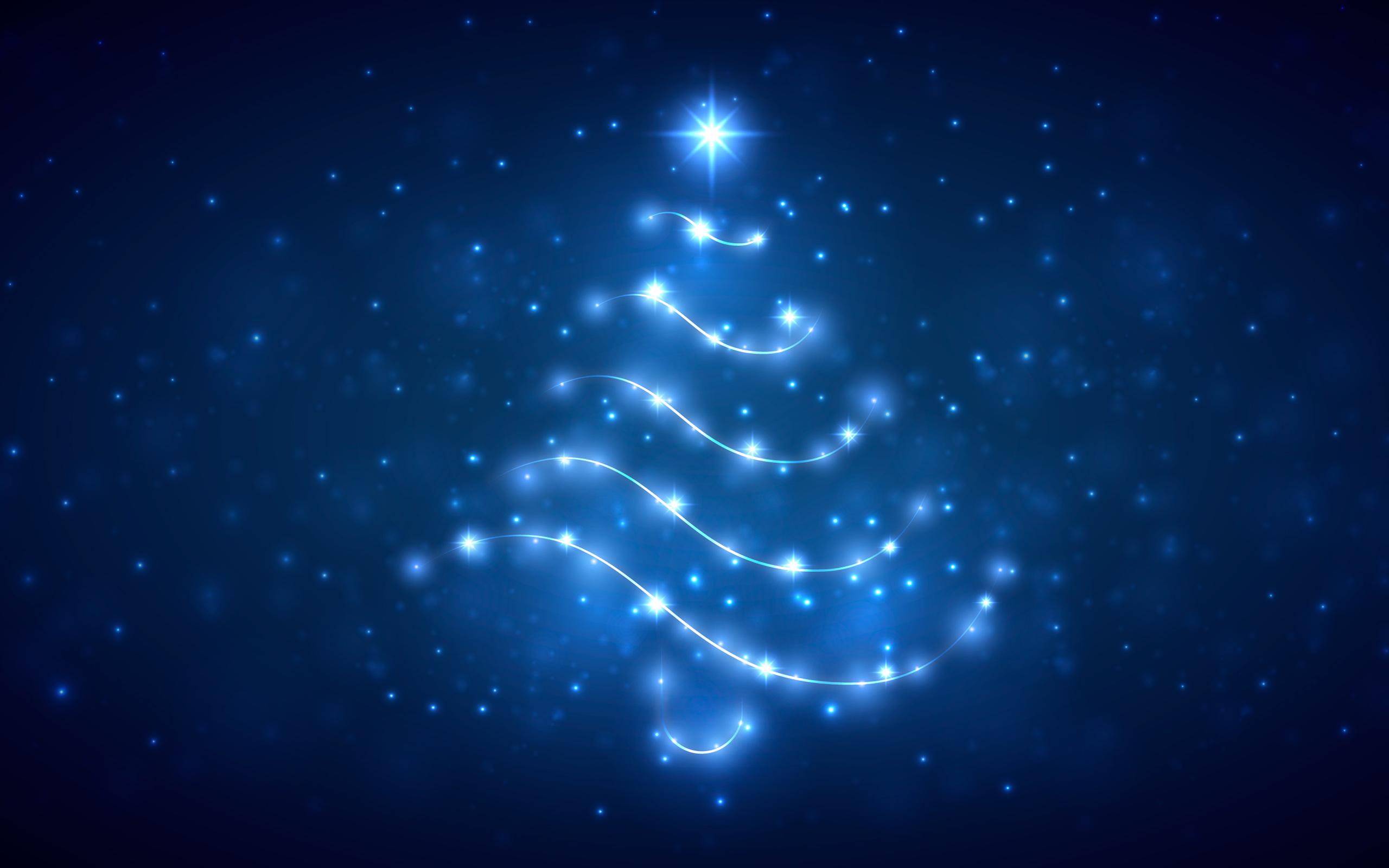 2560x1600 Beautiful Christmas Lights Wallpaper. Background, Desktop