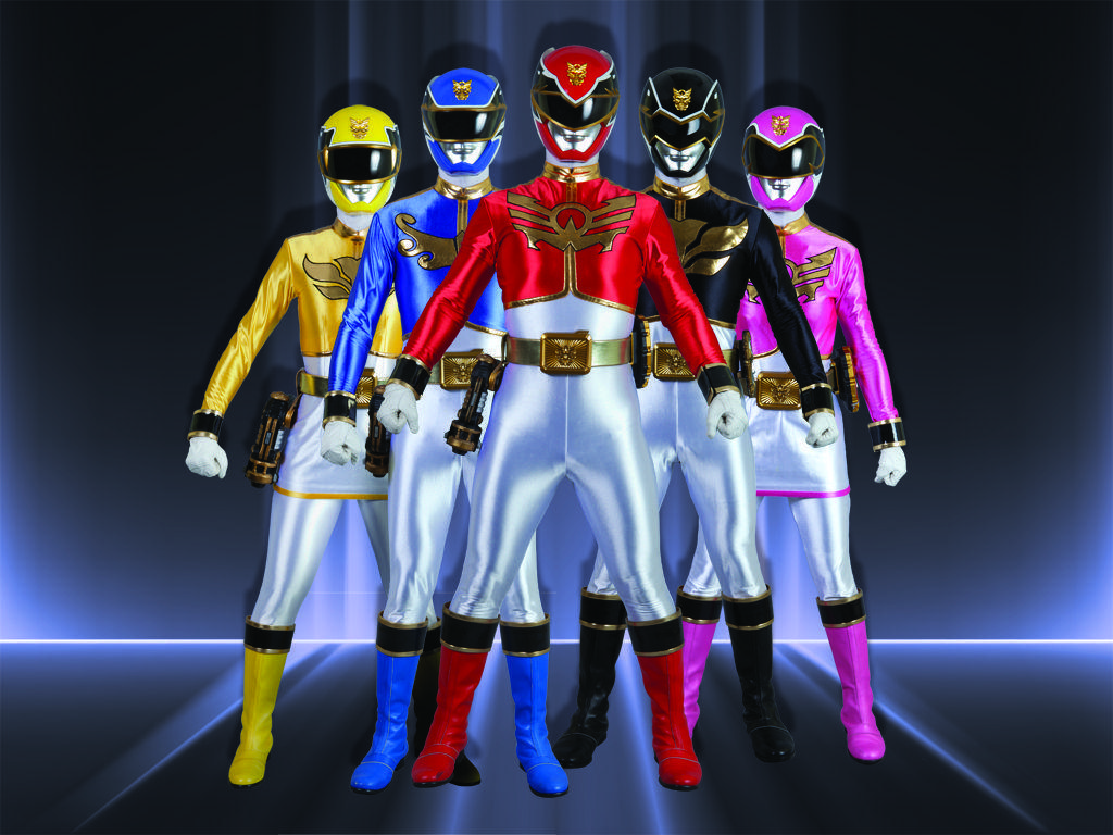 1024x768 Power Rangers Samurai Wallpaper
