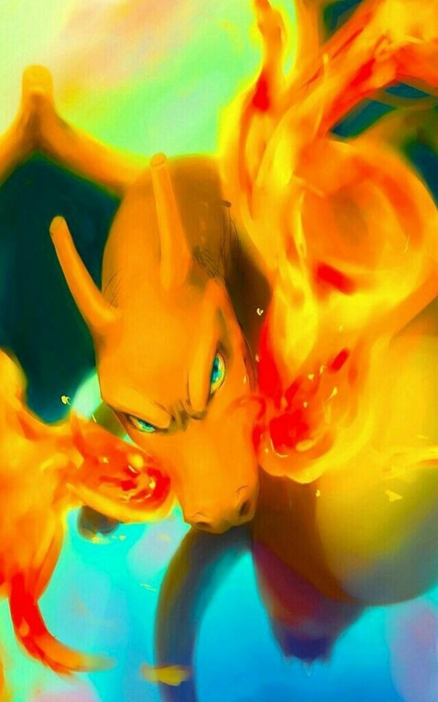 900x1440 Charizard Wallpaper for Android