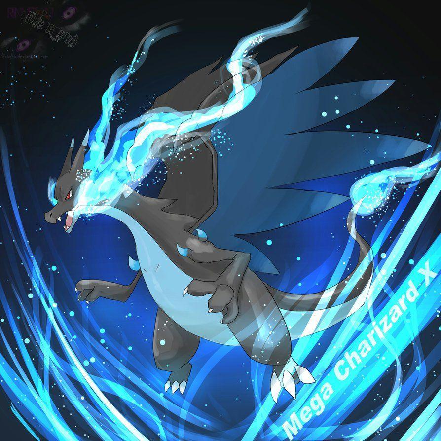 894x894 Mega Charizard X Wallpaper