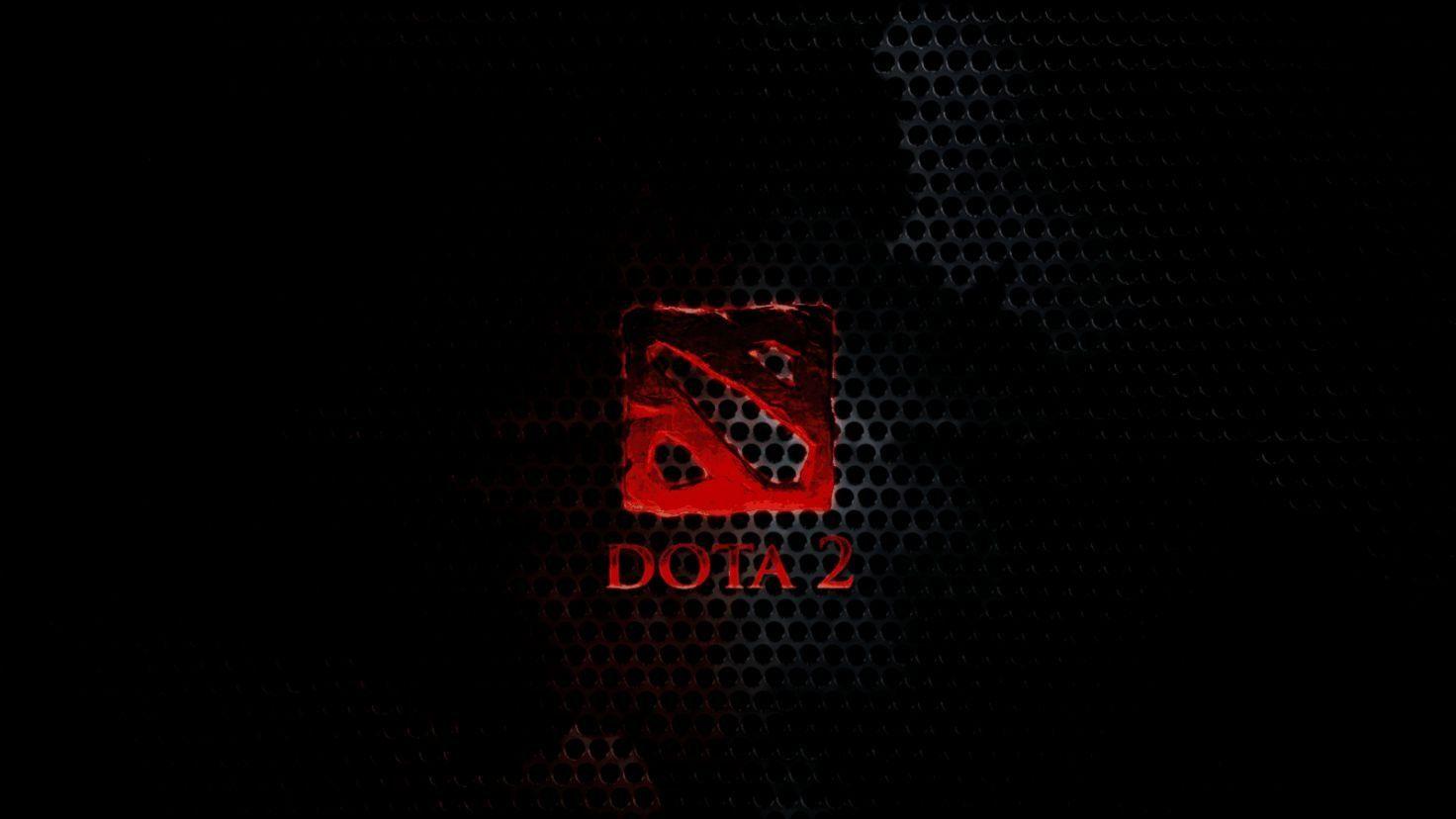 1472x828 Wallpaper HD Logo Dota 2