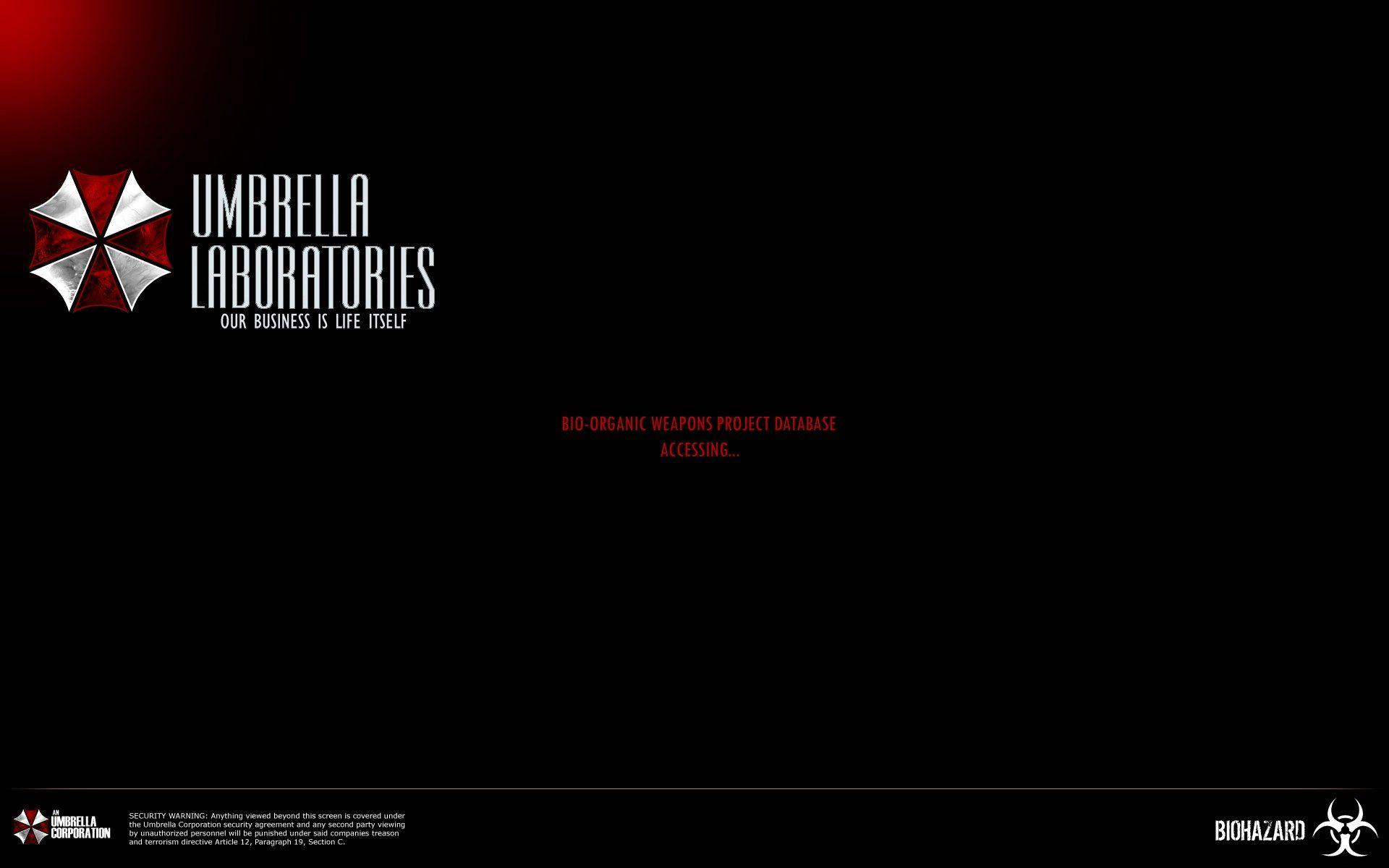 1920x1200 Video games movies resident evil umbrella corp wallpaperx1200