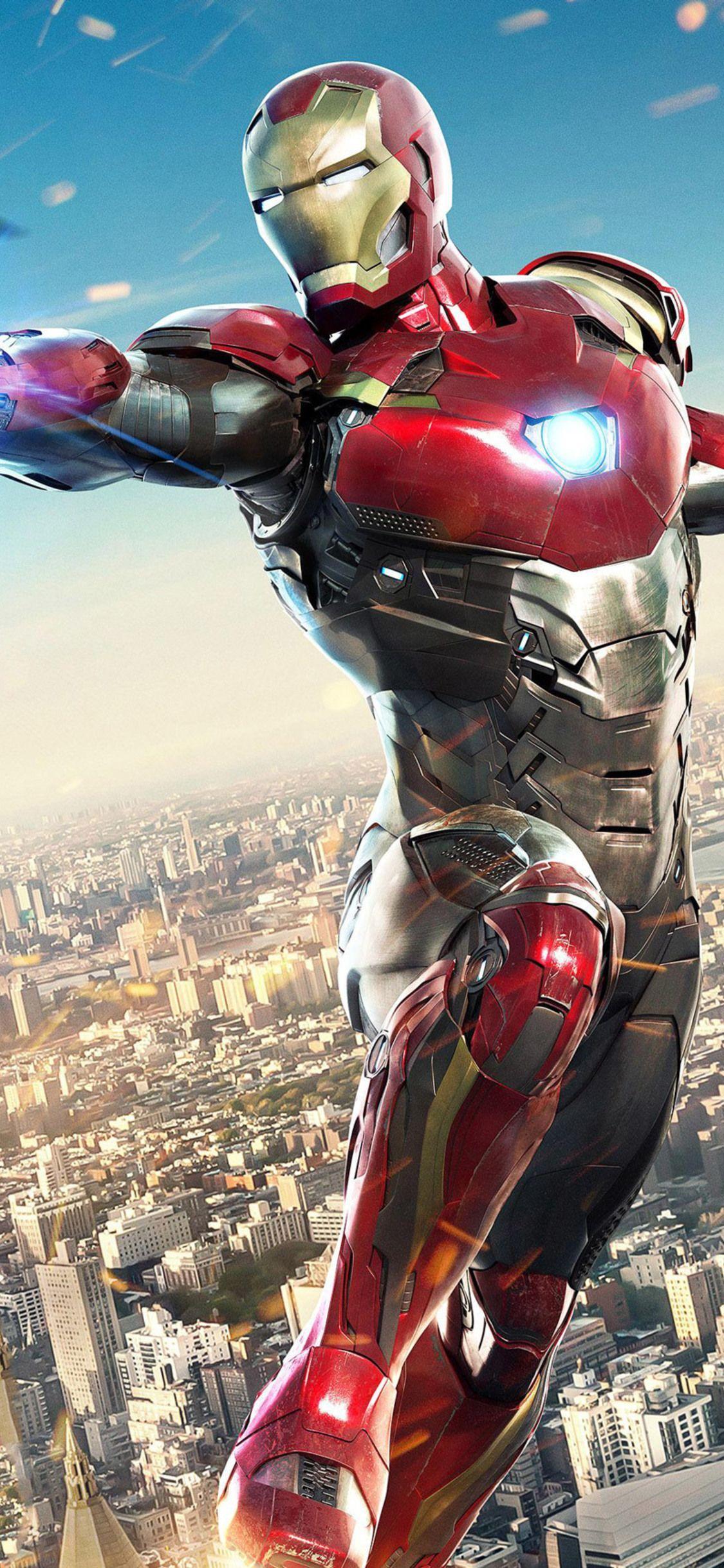 1125x2436 Free download 1125x2436 Iron Man And Spiderman In Spiderman