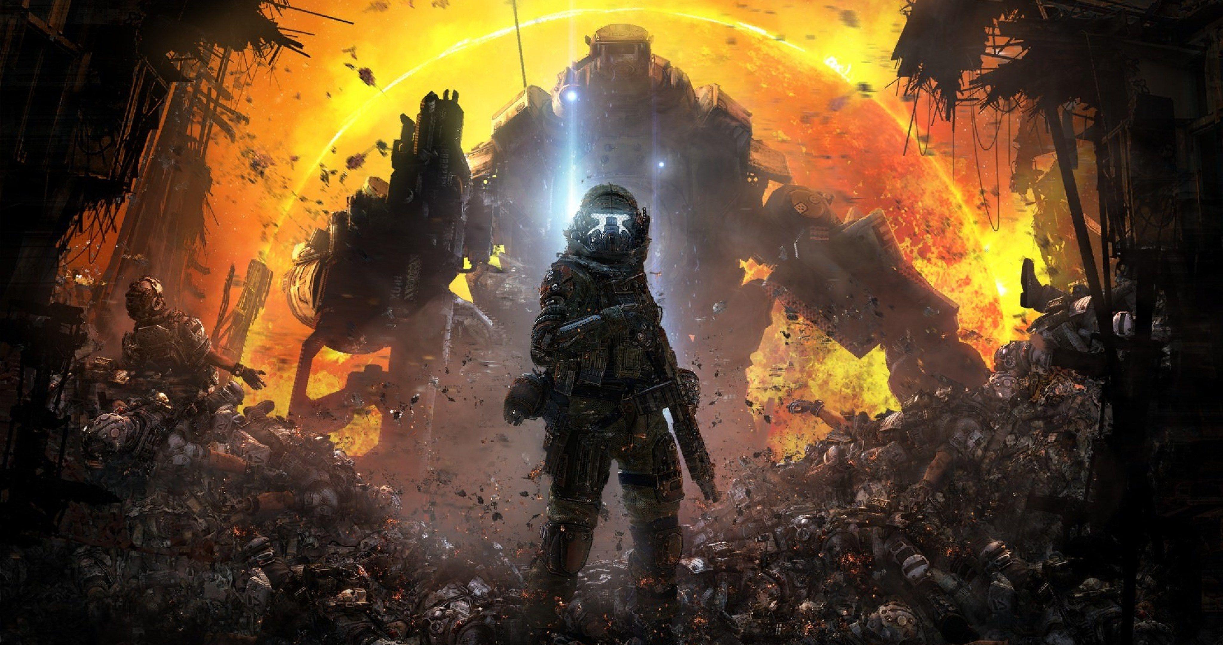 4096x2160 titanfall game wallpaper 4k ultra HD wallpaper. ololoshenka