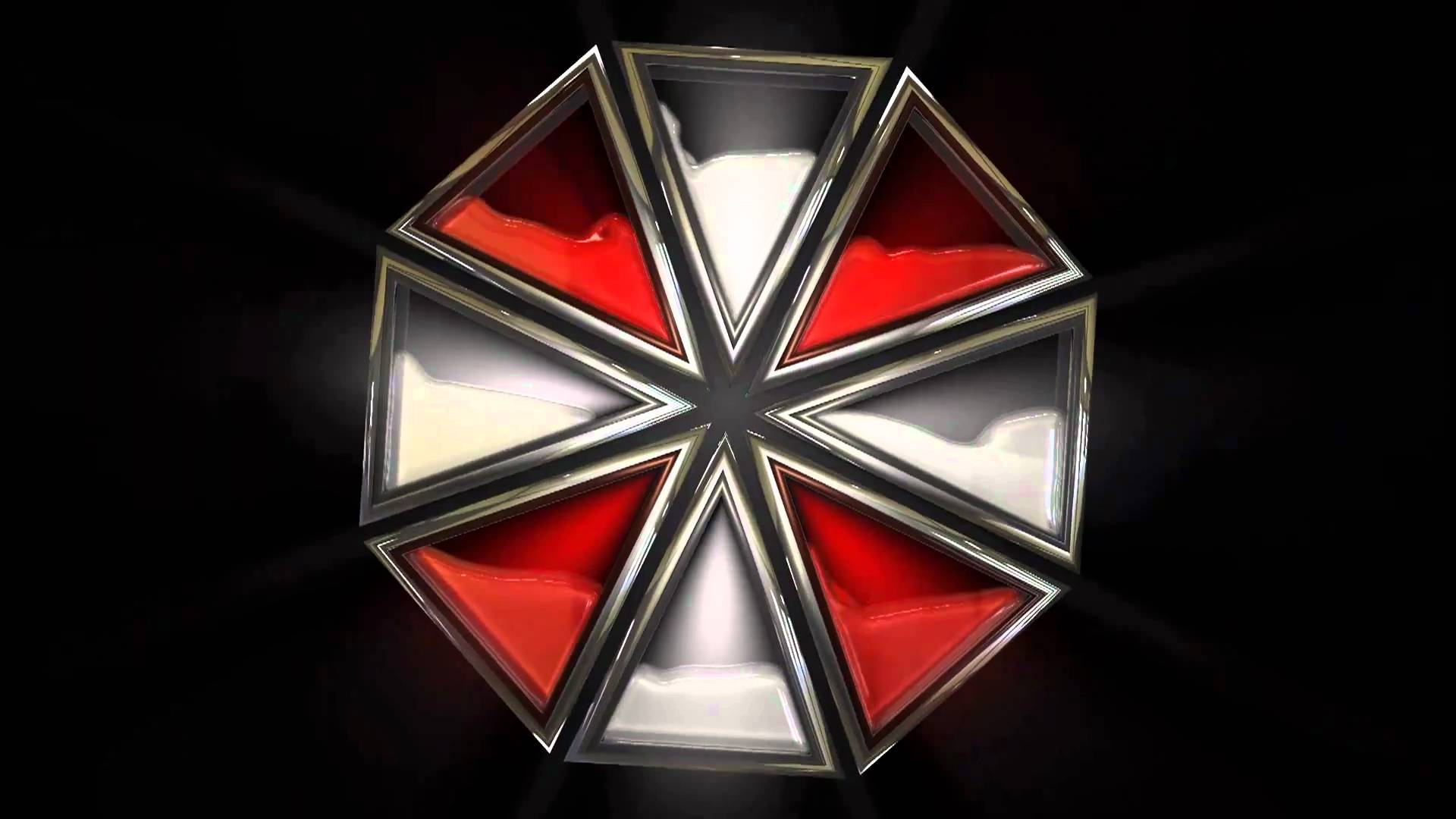 1920x1080 umbrella corporation Fluid Logo Animation 2