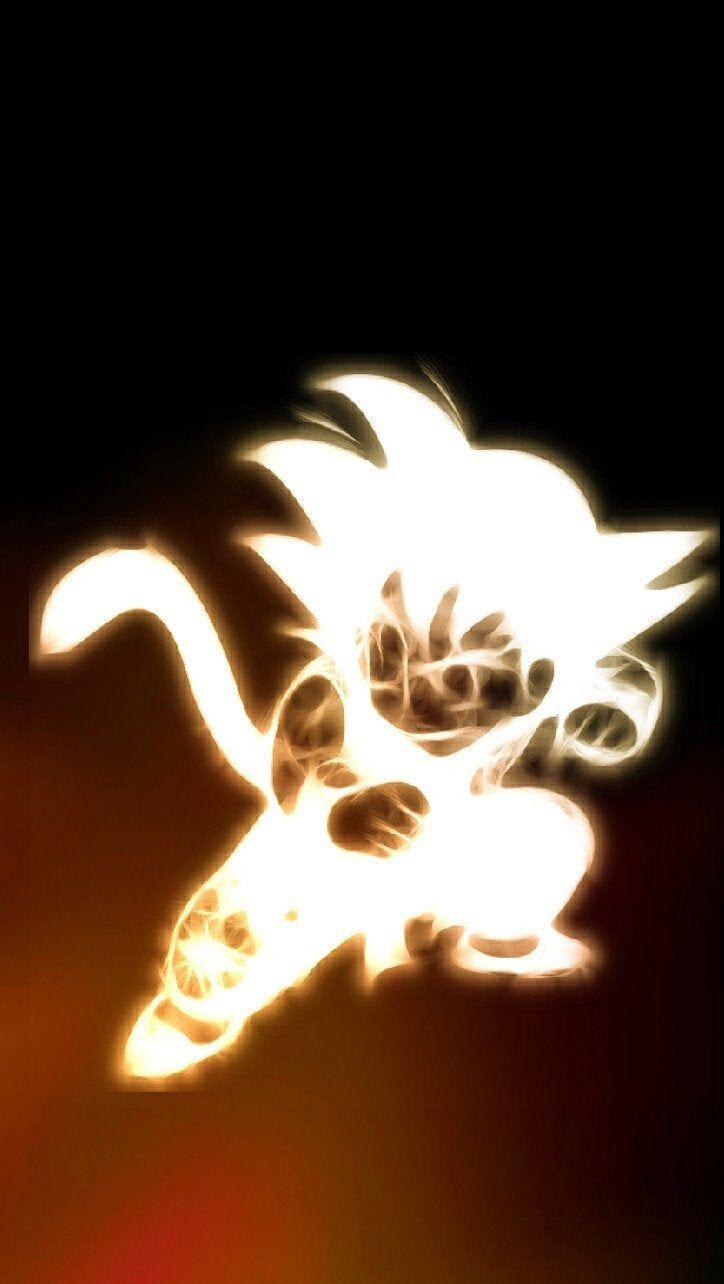 724x1284 Kid Goku phone wallpaper I edited