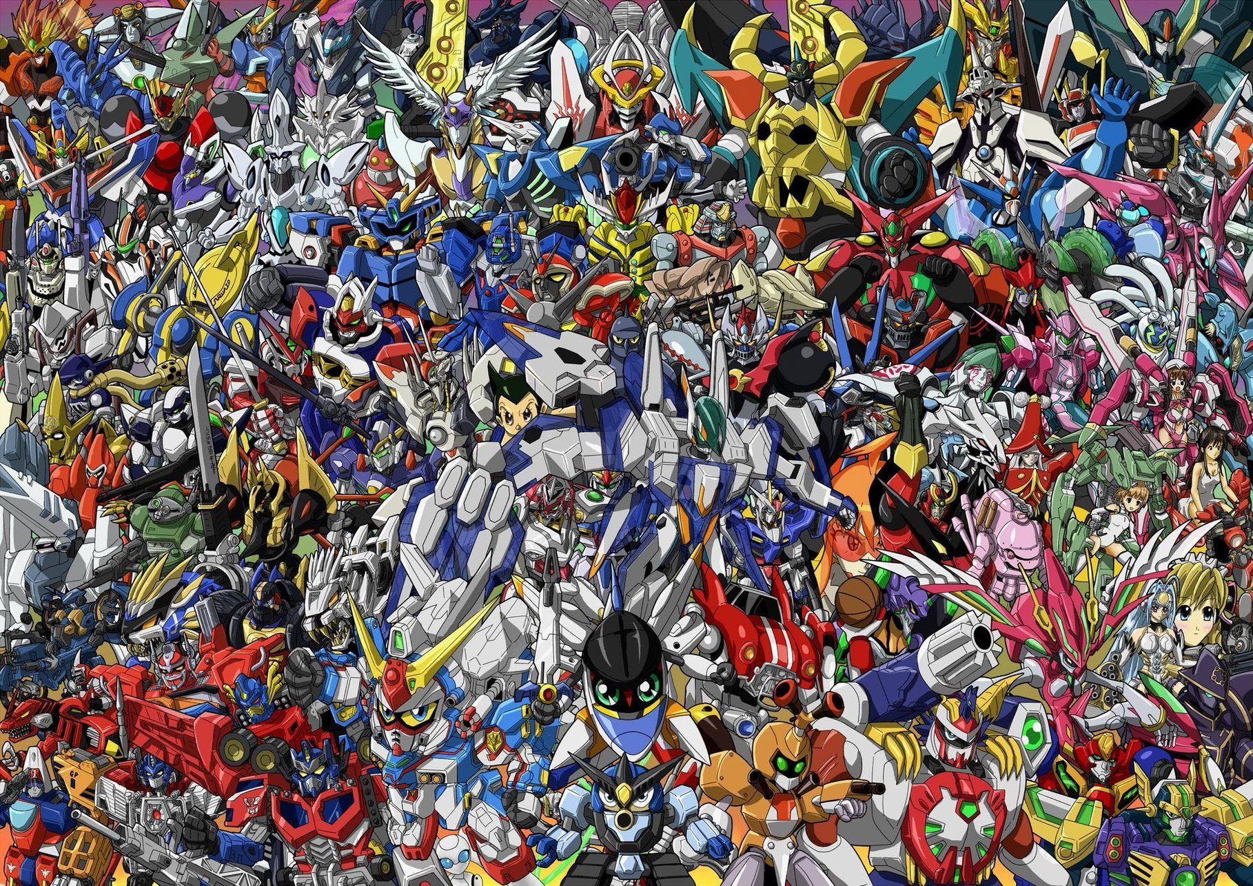 1818x1286 Mazinger Z & Super Robots (Shogun Warriors) and other Mecha