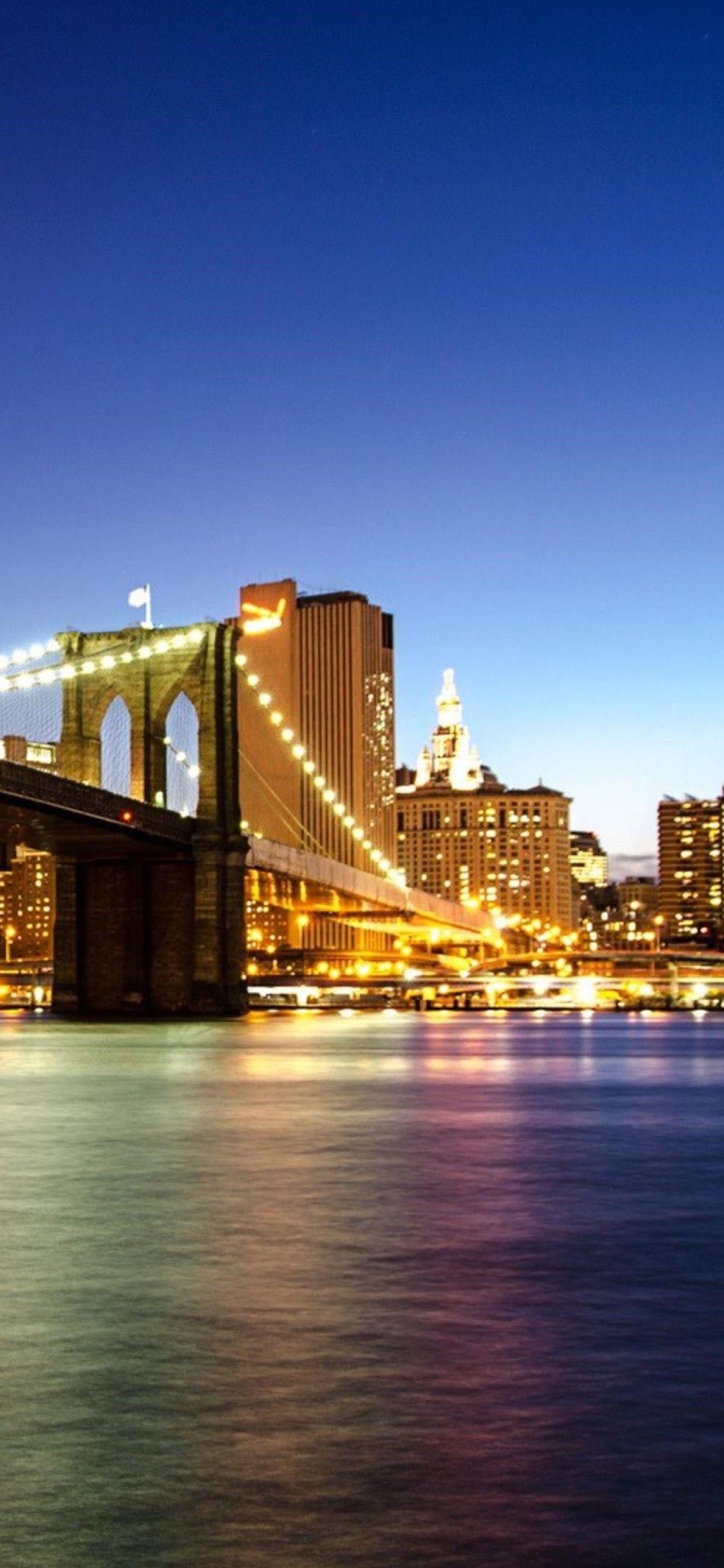 1242x2688 Brooklyn Bridge In New York iPhone XS MAX HD 4k