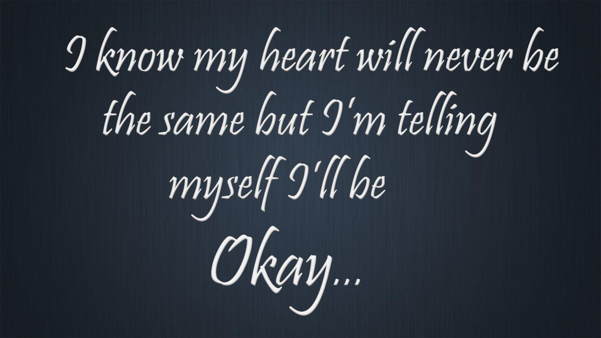 1920x1080 Sad Heartbreak Quotes HD Image