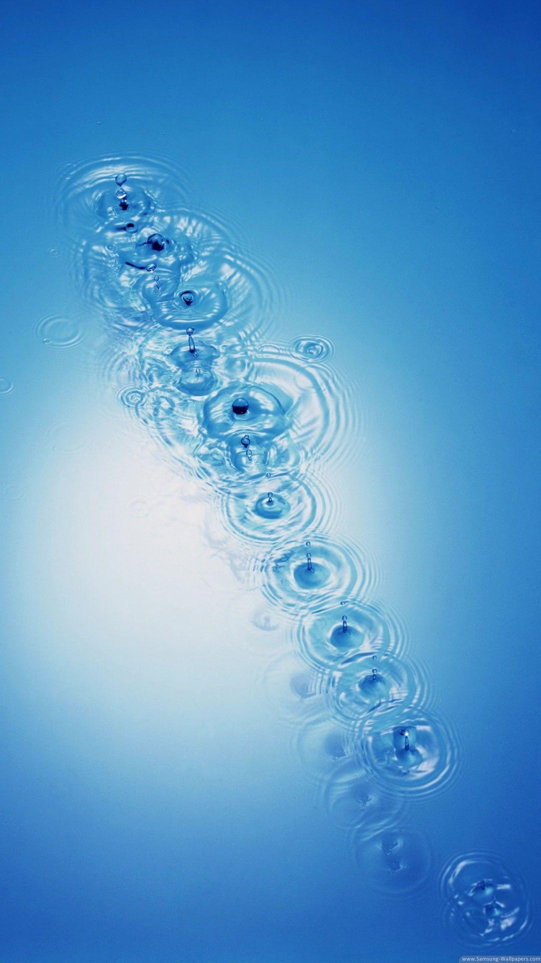 1080x1920 Nature iPhone 6 Plus Wallpaper Drops Ripples Simple