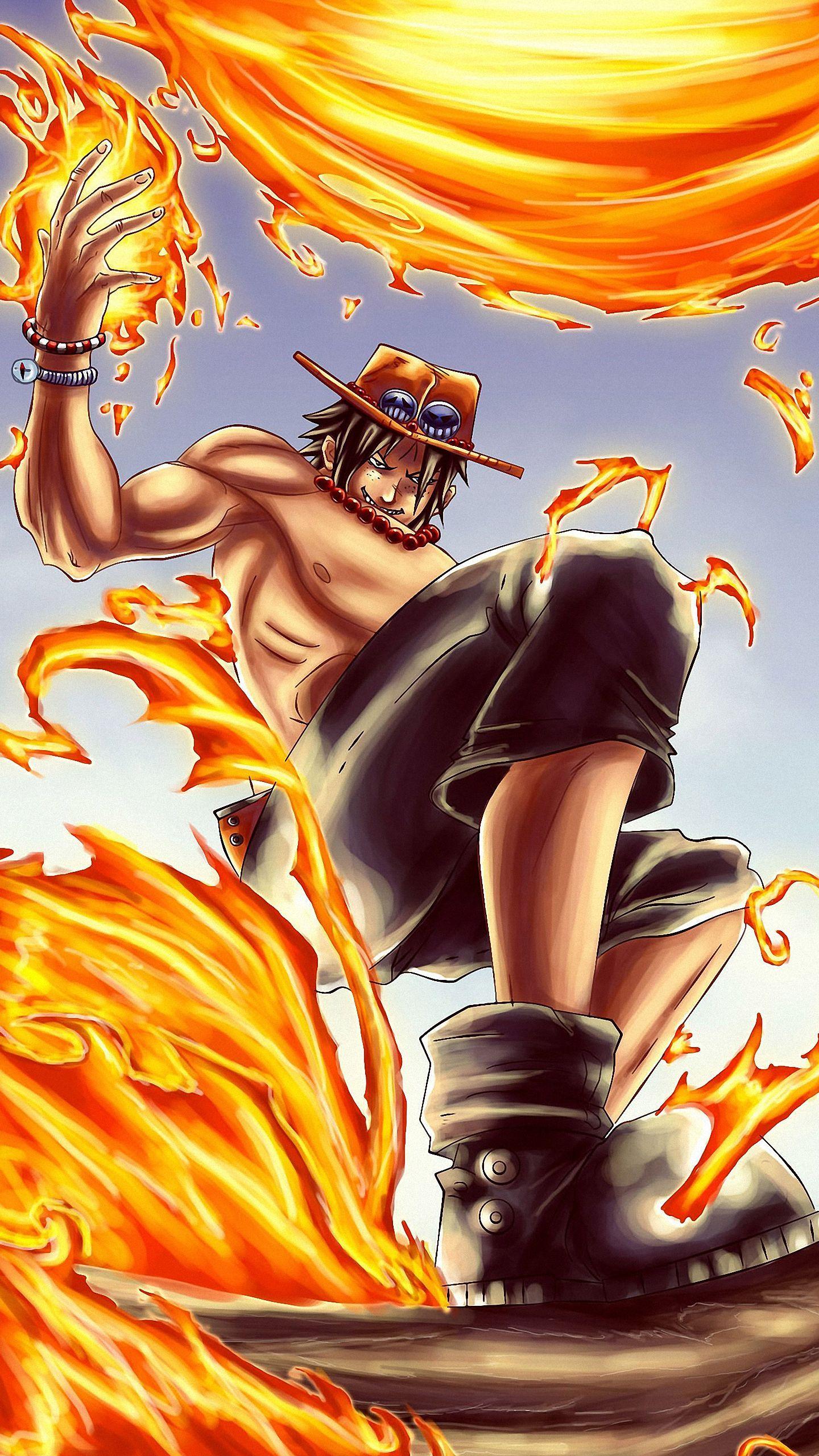 Ace One Piece Phone Wallpaper