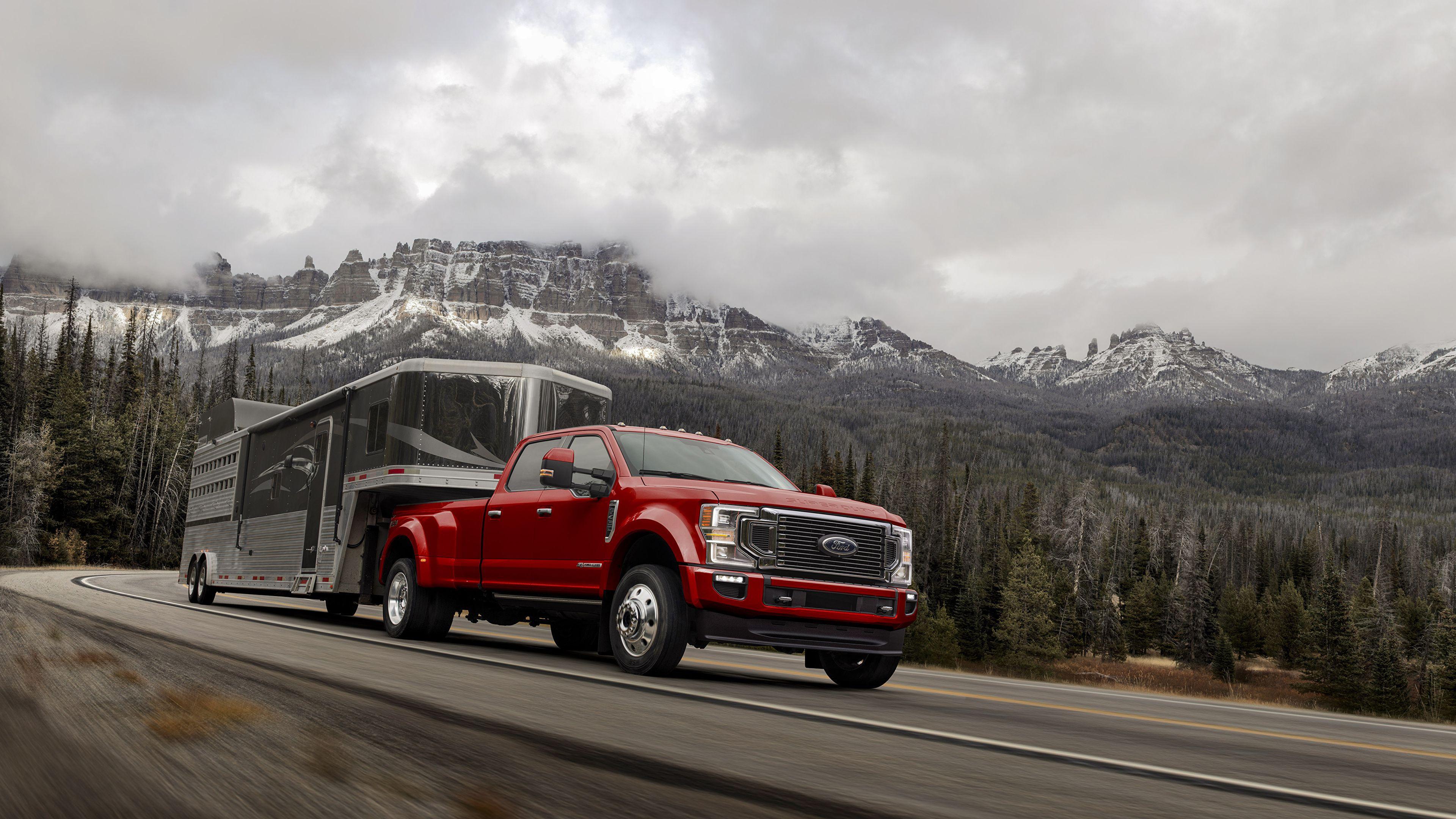 3840x2160 Picture Ford 2020 F 450 Super Duty Limited Crew Cab 3840x2160