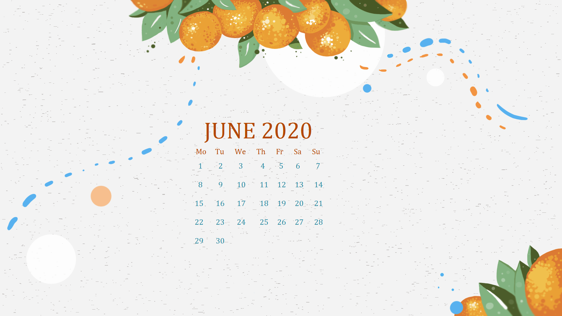 June 2020 Calendar Wallpapers - Top Free June 2020 Calendar Backgrounds ...