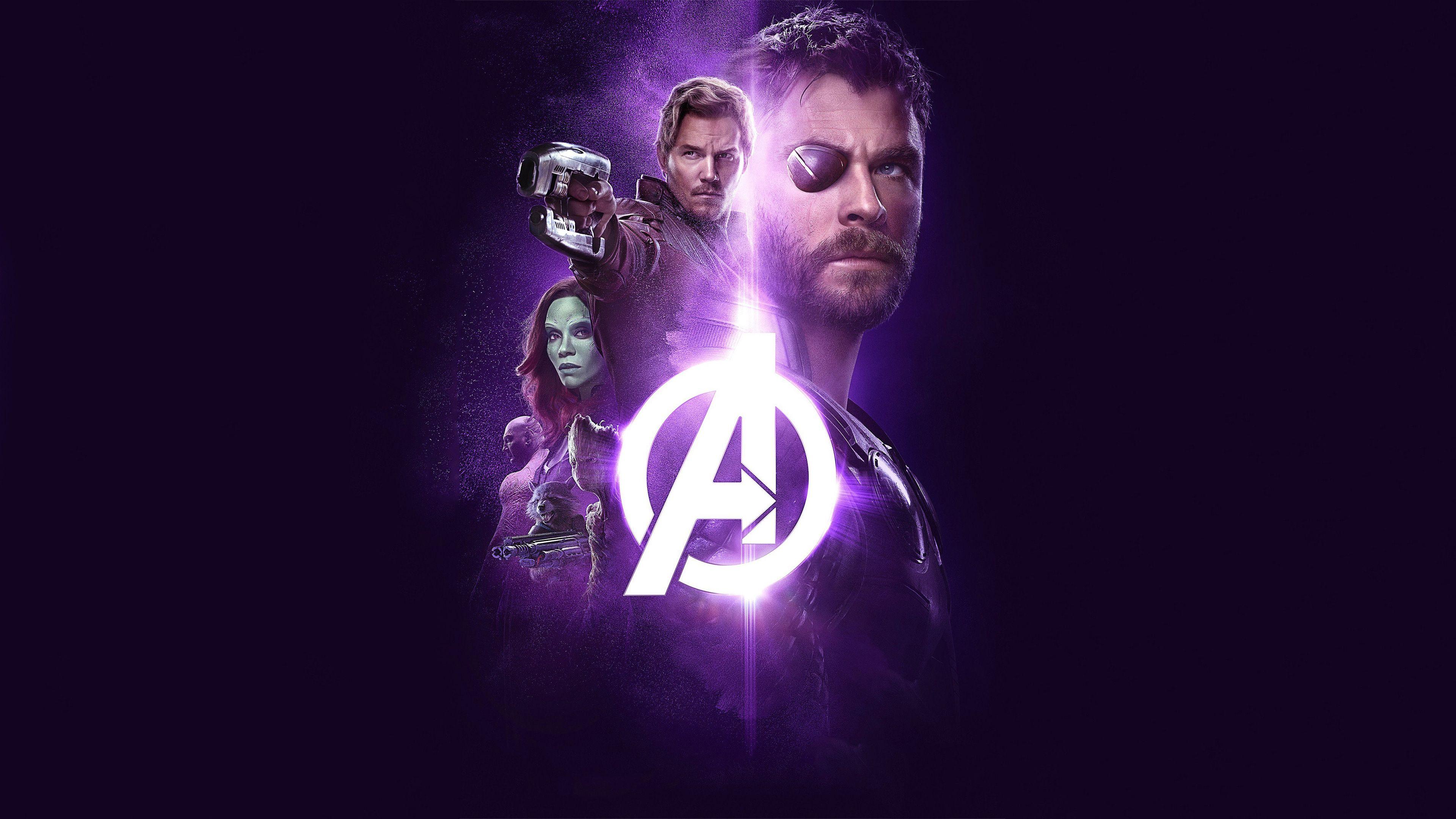 3840x2160 Free download Download 3840x2160 Thor Gamora Avengers Infinity War