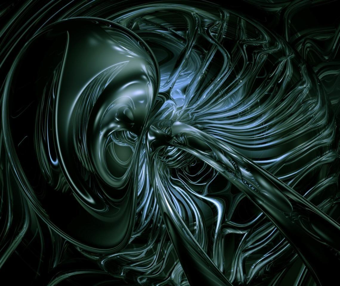 Alien, abstract, desenho, illustration, HD wallpaper