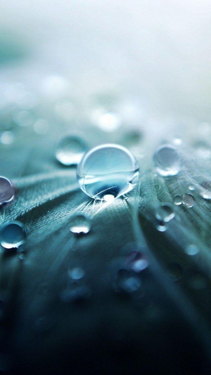 680x1209 iPhone Water Drop Wallpaper
