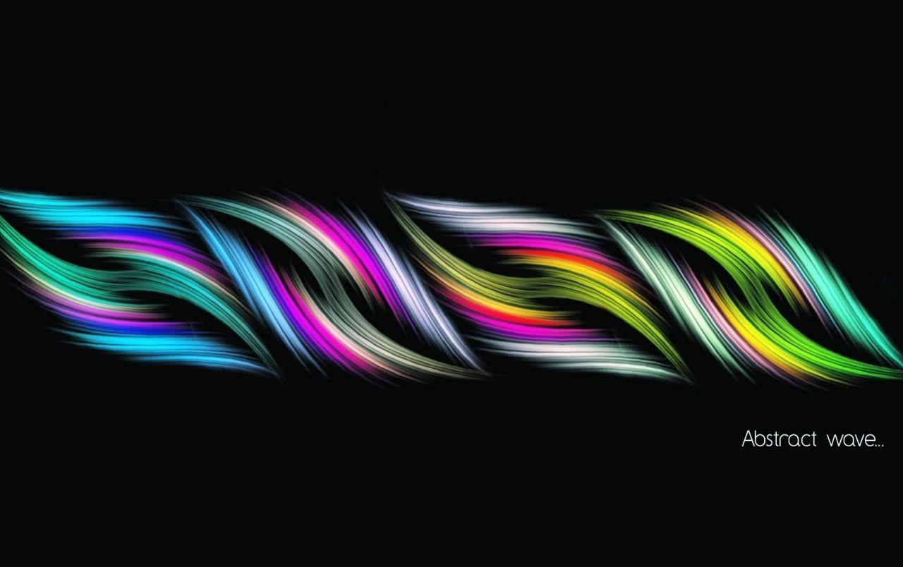 1280x804 Multi Color Abstract Wave wallpaper. Multi Color Abstract Wave