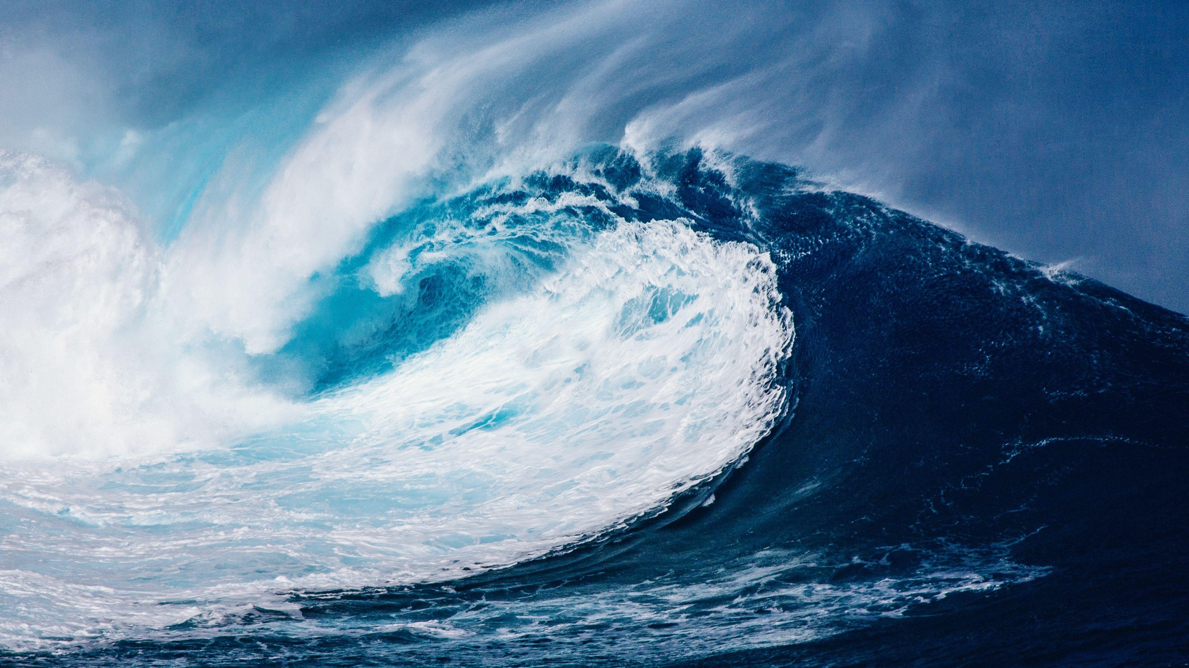 3840x2160 Mega Wave Chromebook Wallpaper