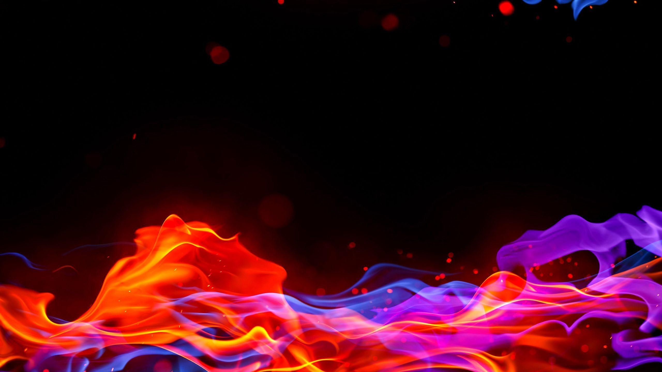 2560x1440 Wallpaper smoke, veil, wavy, background