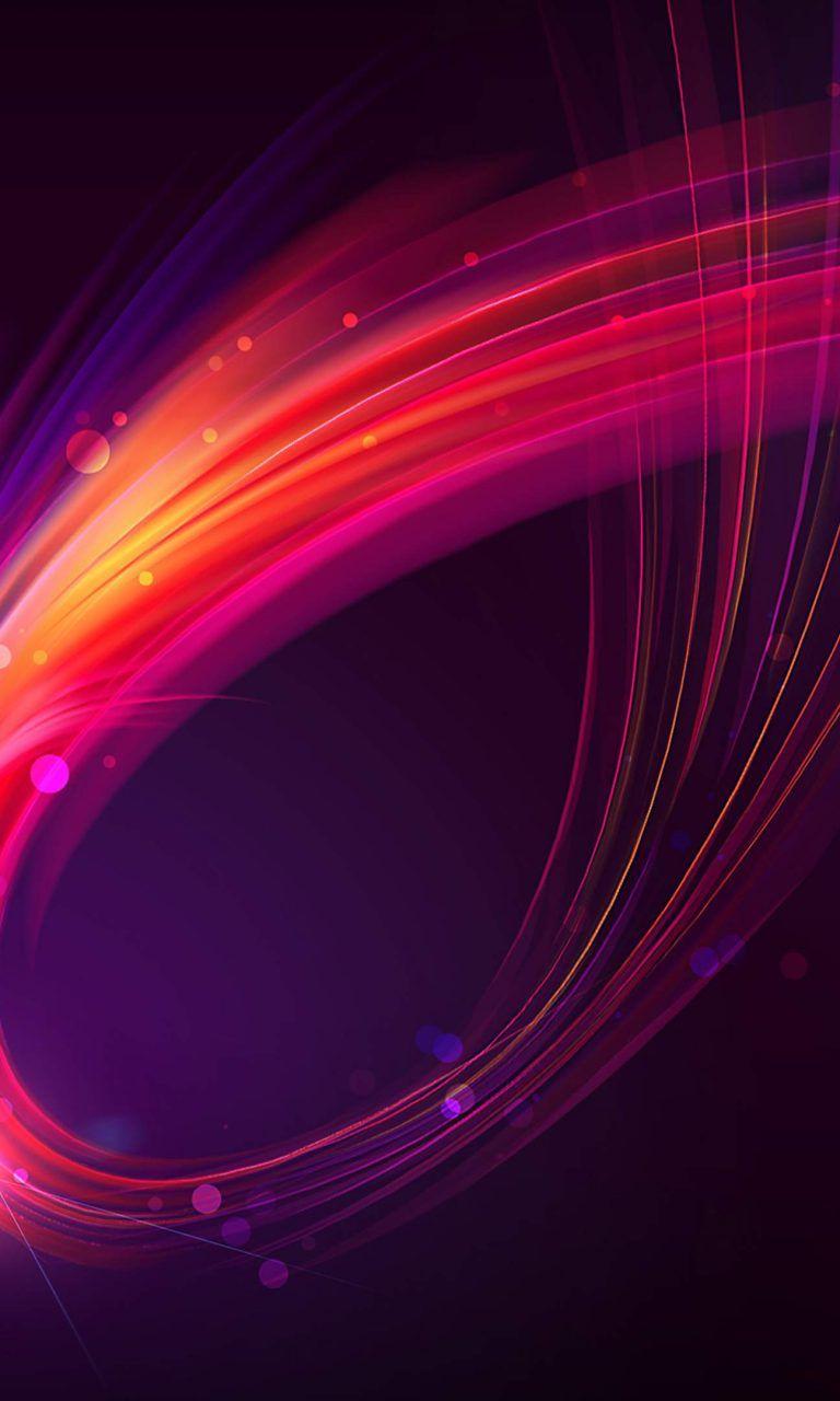 768x1280 Download Abstract Wave Art 4K Wallpaper for desktop, mobile phones
