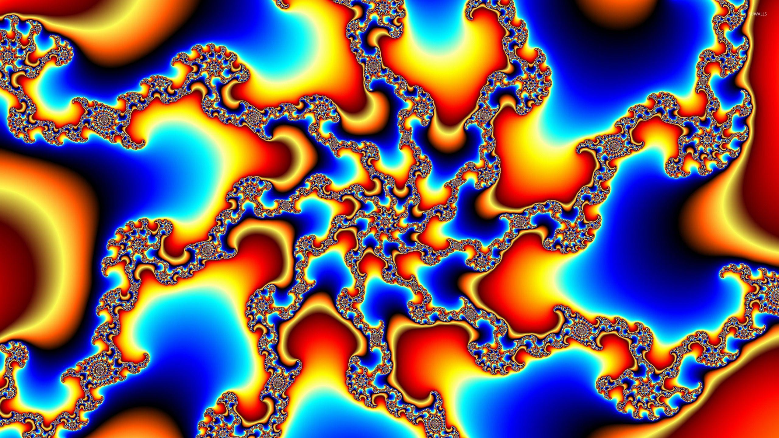 2560x1440 Hypnotic swirl wallpaper wallpaper