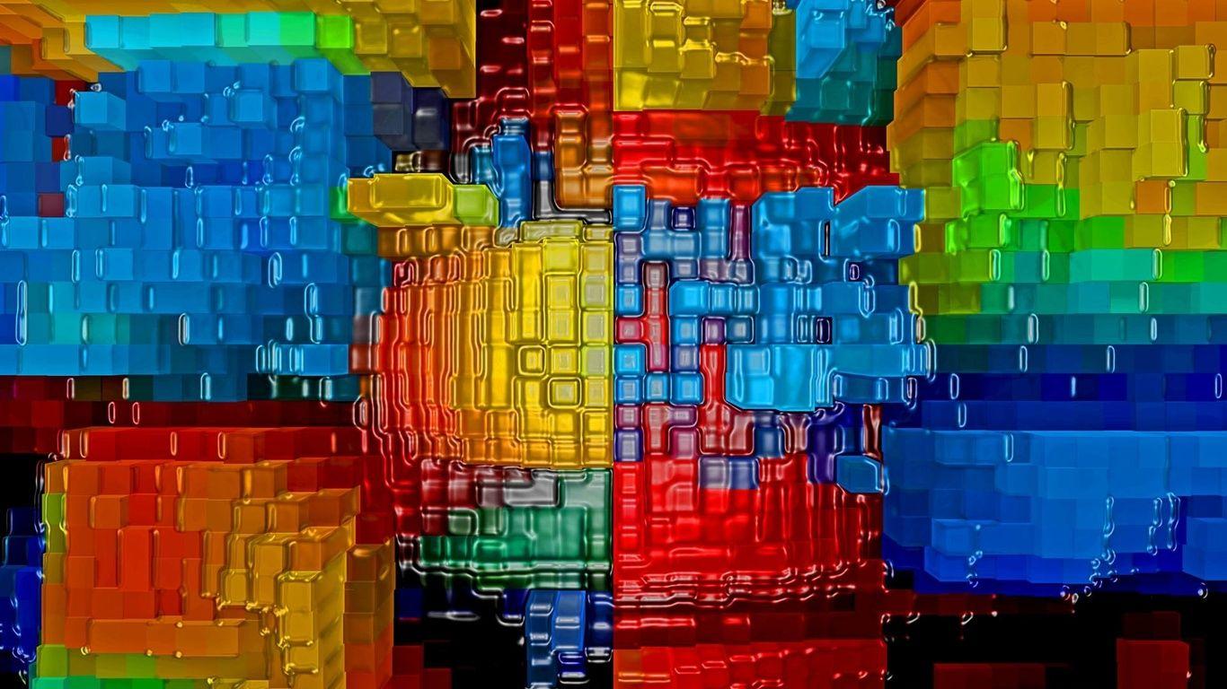 1366x768 Mid Mod Wallpaper. Great Pyramid