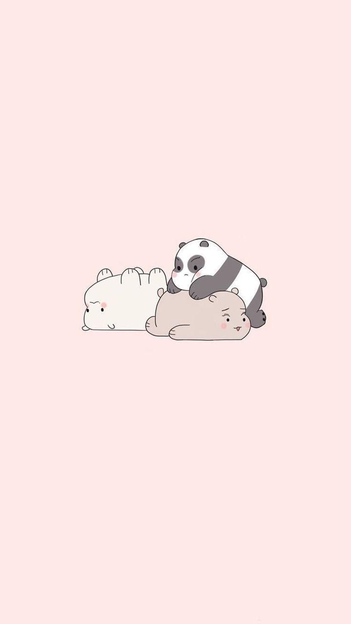 720x1280 pastel wallpaper, ice bear, grizzly and wallpaper